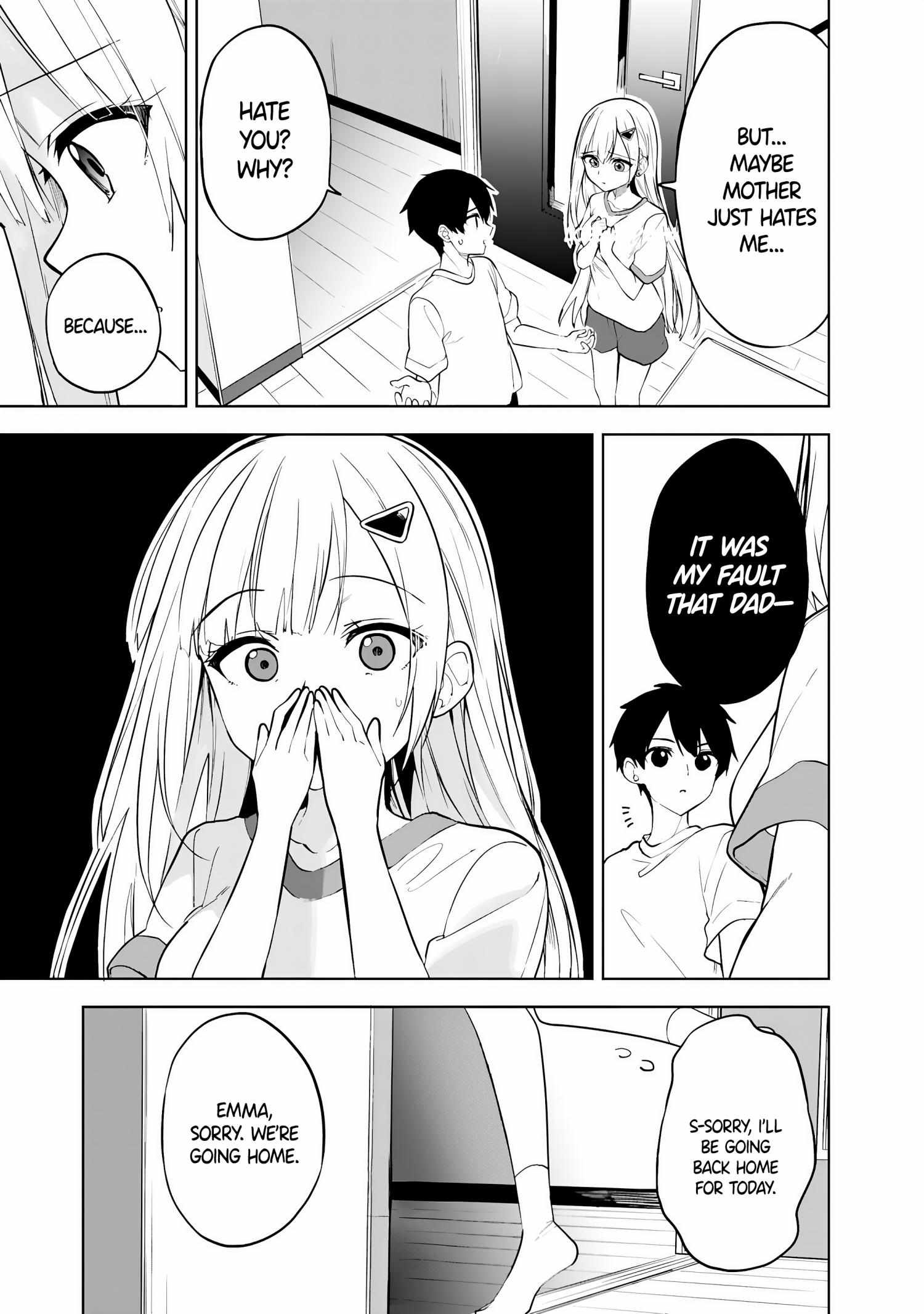 Maigo ni Natteita Youjo wo Tasuketara, Otonari ni Sumu Bishoujo Ryuugakusei ga Ie ni Asobi ni Kuru You ni Natta Ken Nitsuite Chapter 29 page 15 - 