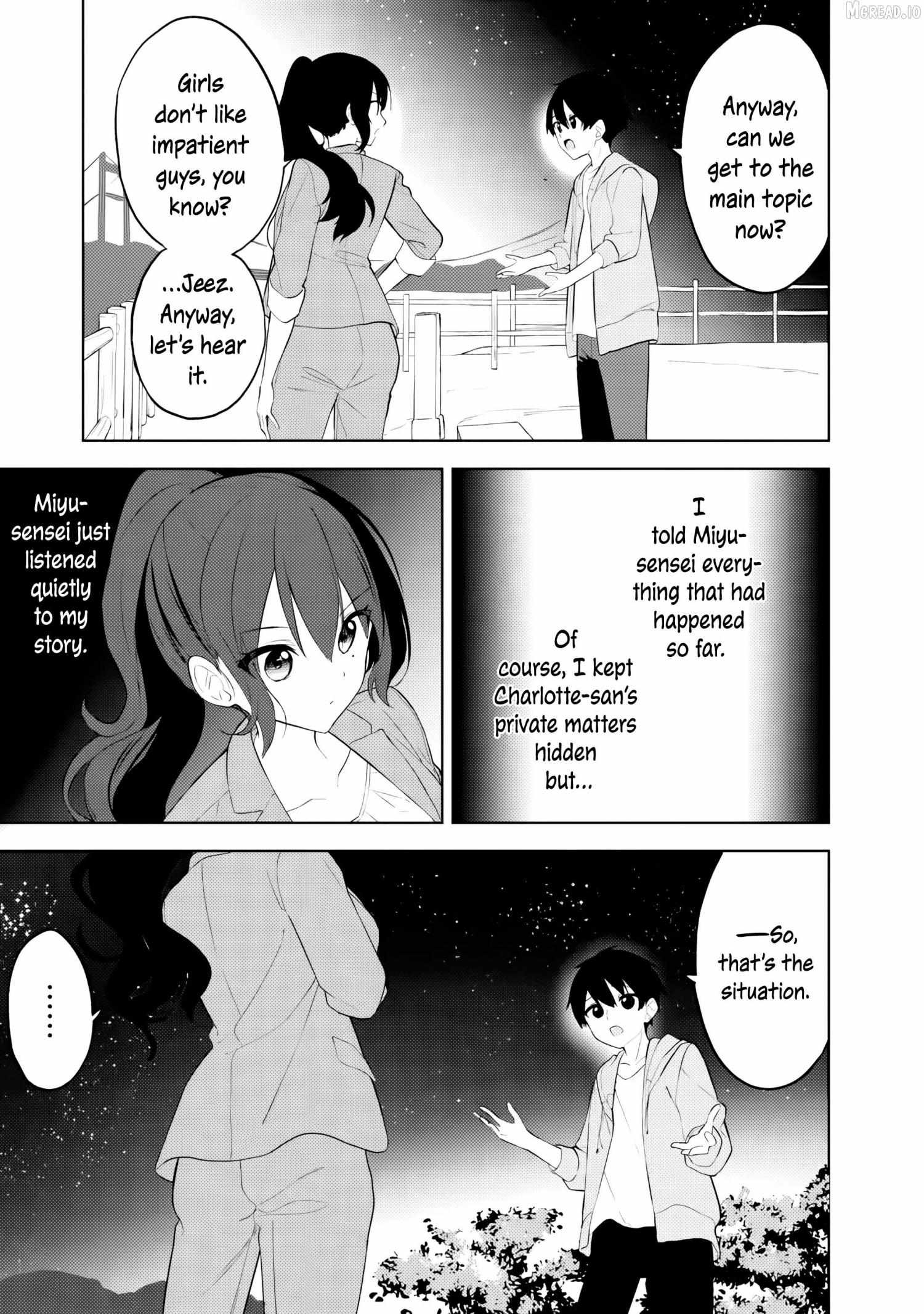 Maigo ni Natteita Youjo wo Tasuketara, Otonari ni Sumu Bishoujo Ryuugakusei ga Ie ni Asobi ni Kuru You ni Natta Ken Nitsuite Chapter 30 page 14 - 