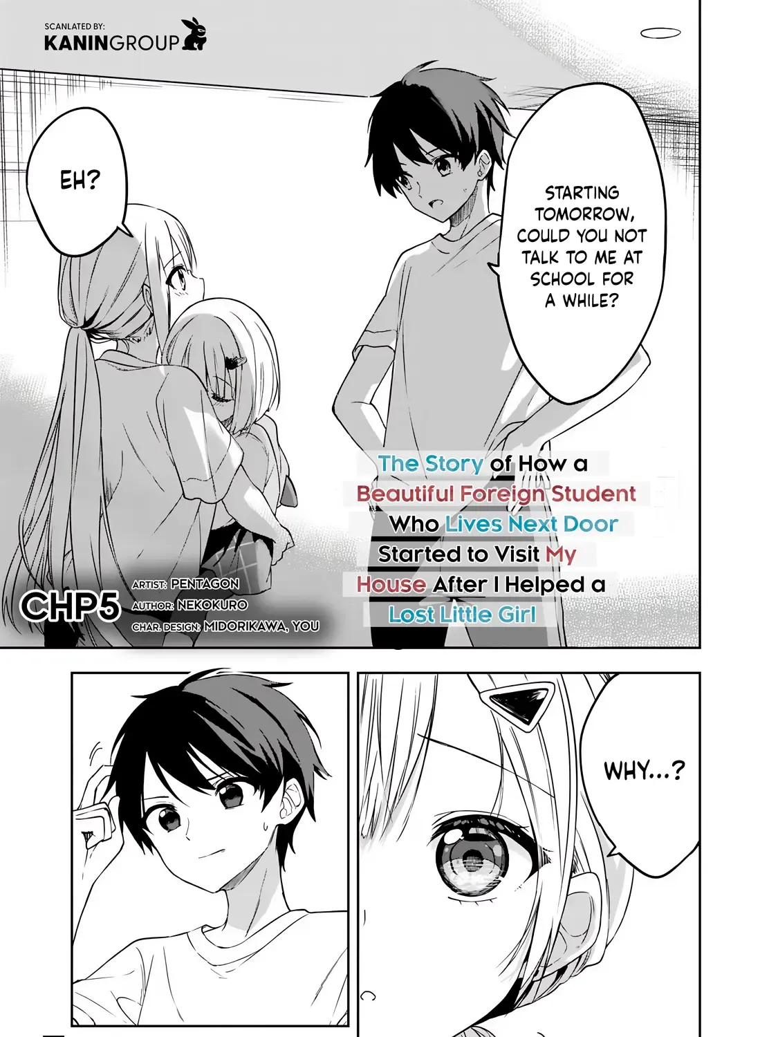 Maigo ni Natteita Youjo wo Tasuketara, Otonari ni Sumu Bishoujo Ryuugakusei ga Ie ni Asobi ni Kuru You ni Natta Ken Nitsuite Chapter 5 page 4 - 