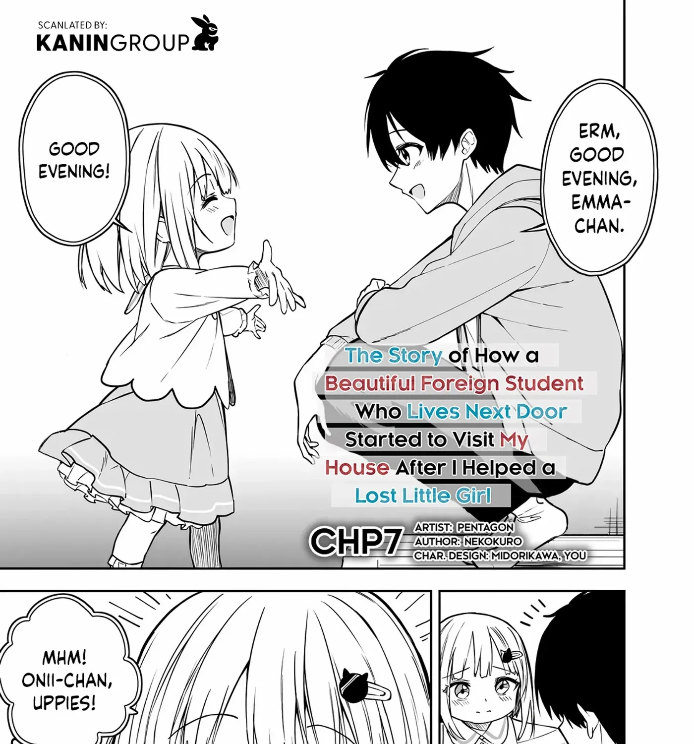 Maigo ni Natteita Youjo wo Tasuketara, Otonari ni Sumu Bishoujo Ryuugakusei ga Ie ni Asobi ni Kuru You ni Natta Ken Nitsuite Chapter 7 page 3 - 
