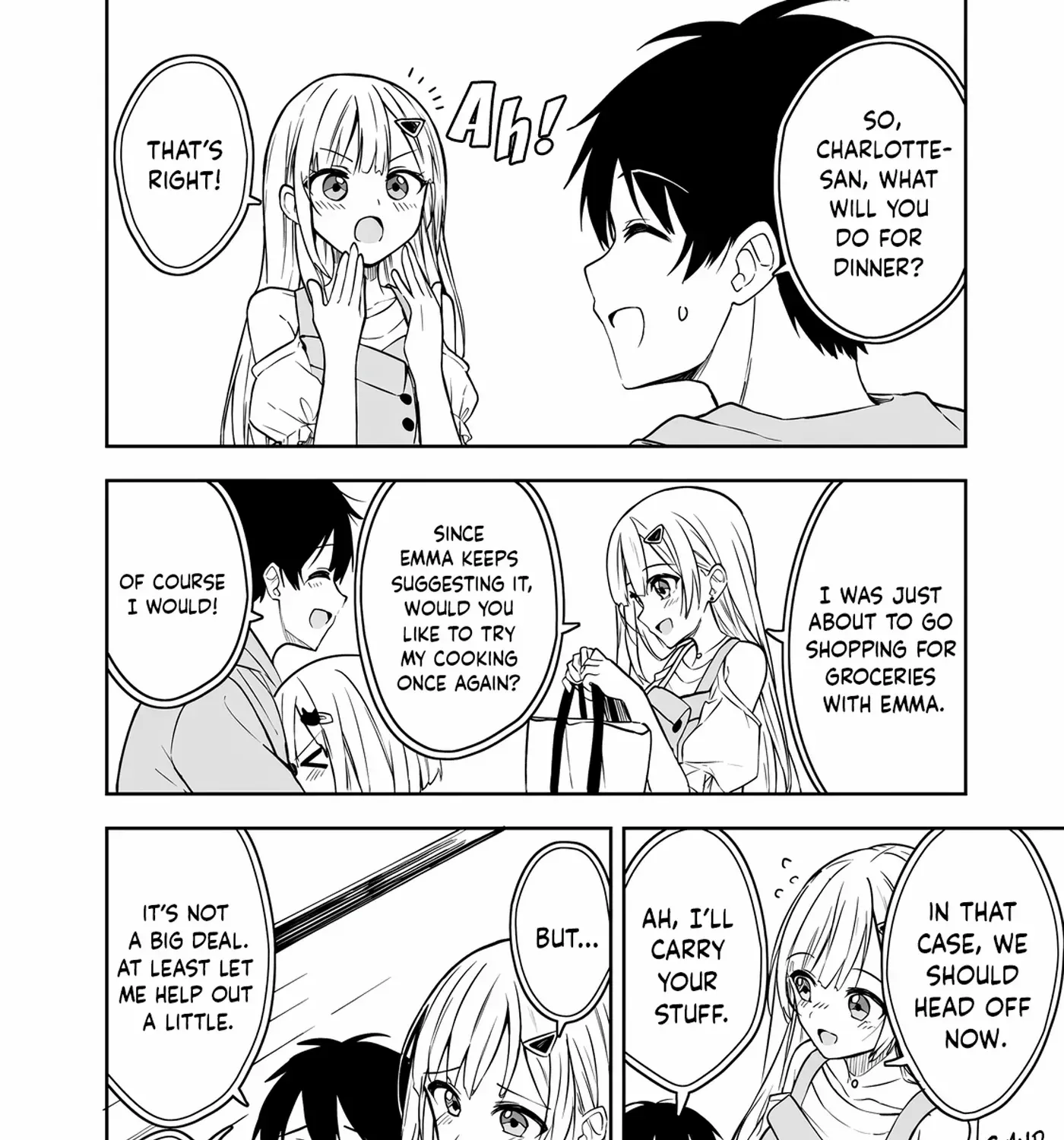 Maigo ni Natteita Youjo wo Tasuketara, Otonari ni Sumu Bishoujo Ryuugakusei ga Ie ni Asobi ni Kuru You ni Natta Ken Nitsuite Chapter 7 page 21 - 