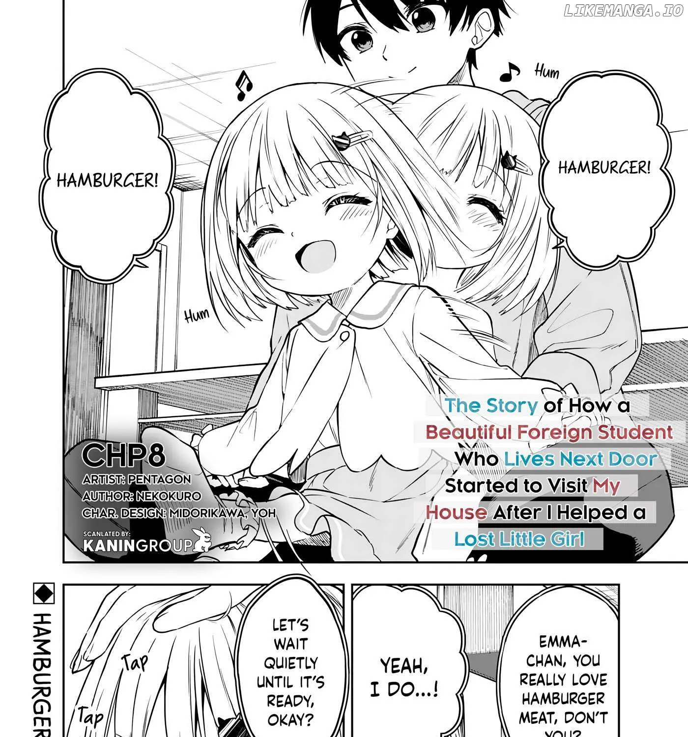 Maigo ni Natteita Youjo wo Tasuketara, Otonari ni Sumu Bishoujo Ryuugakusei ga Ie ni Asobi ni Kuru You ni Natta Ken Nitsuite Chapter 8 page 4 - 