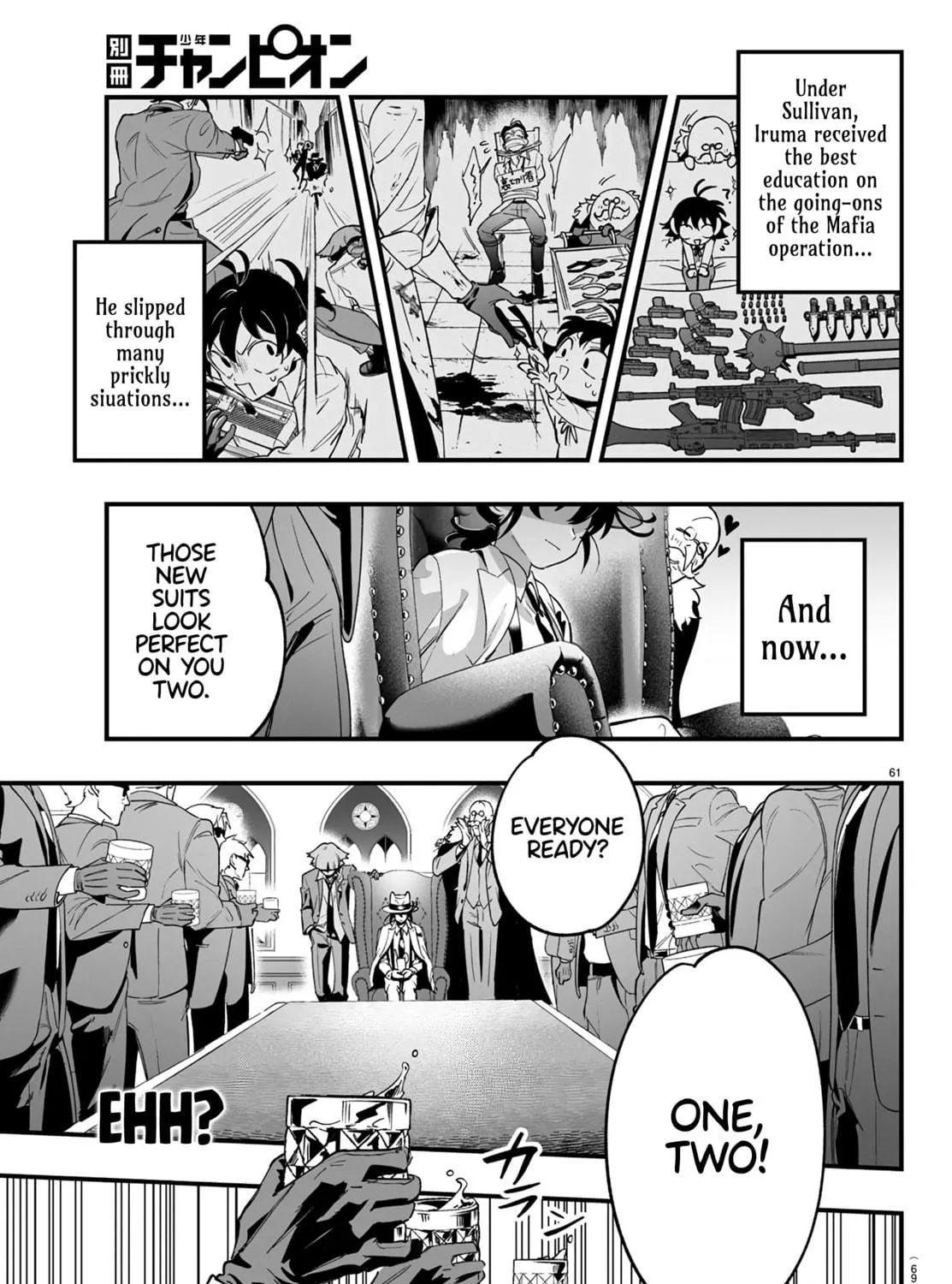 Mairimashita! Iruma-kun if - Episode of Mafia Chapter 1 page 123 - 