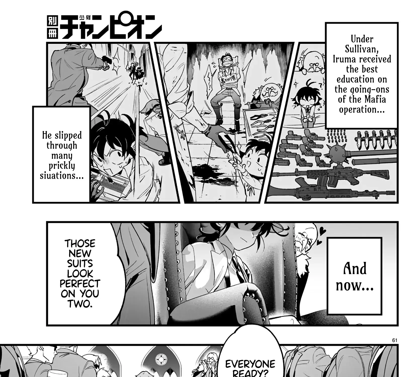 Mairimashita! Iruma-kun Mafia AU Chapter 1 page 124 - 