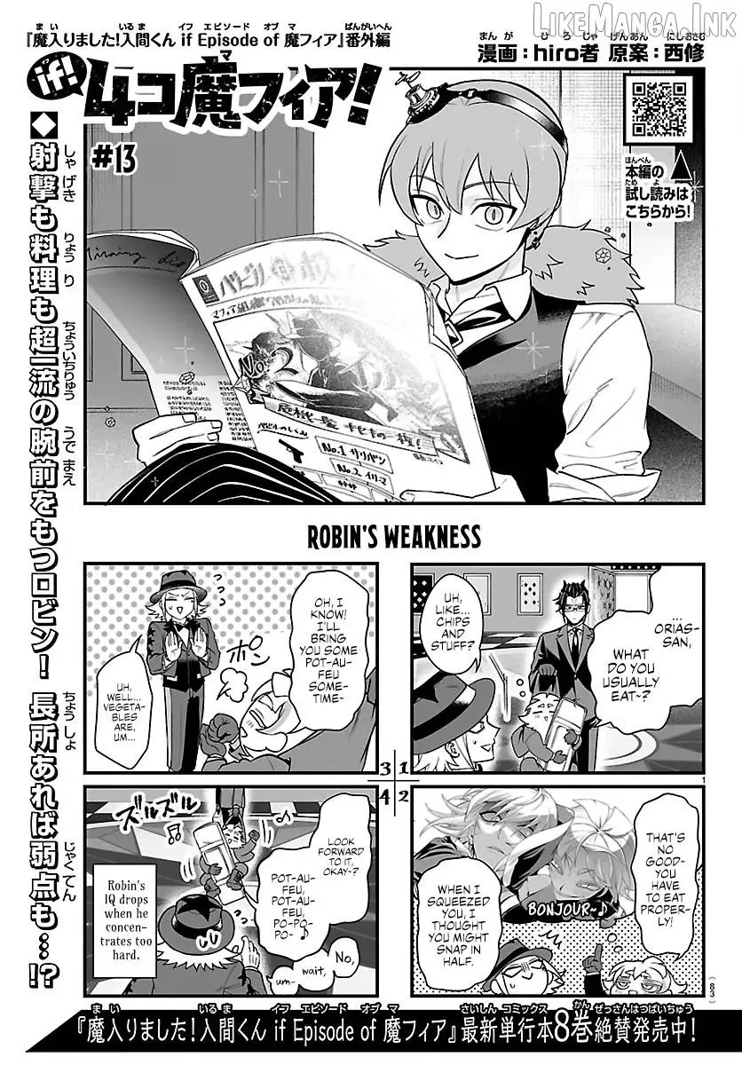 Mairimashita! Iruma-kun Mafia AU Chapter 40.1 page 1 - 
