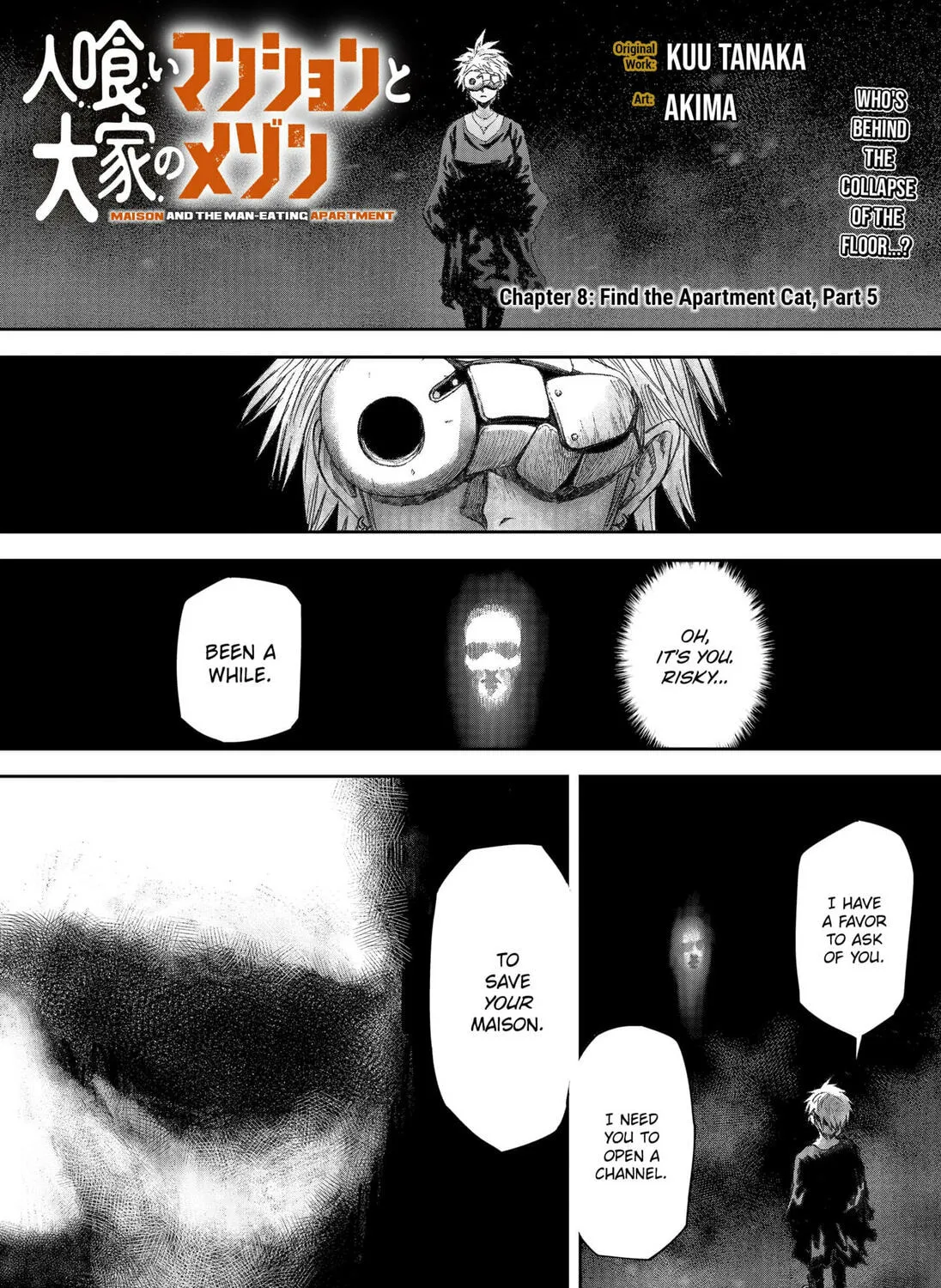Maison and the Man-Eating Apartment Chapter 8 page 1 - 