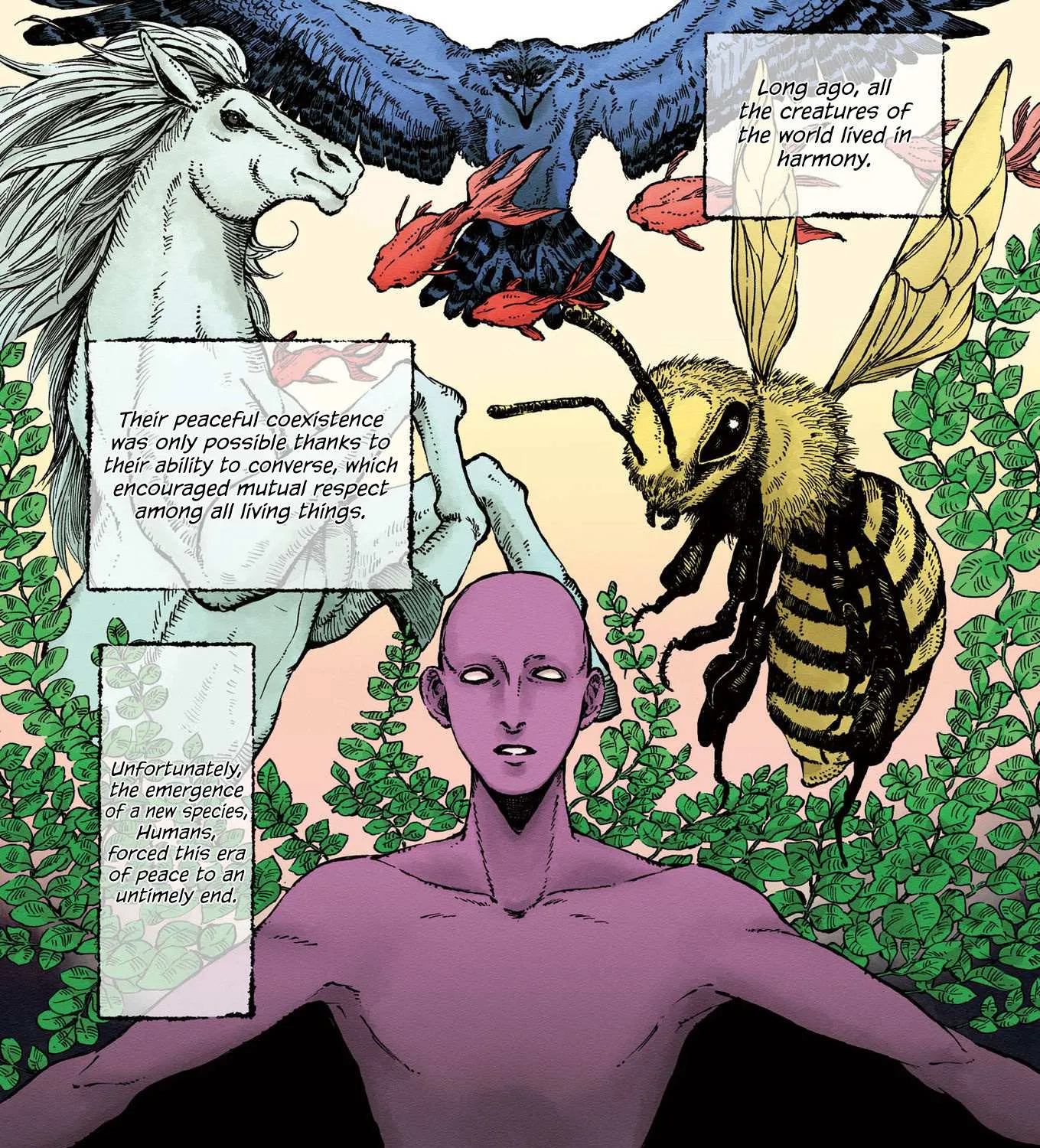 Majo no Eden Chapter 1 page 2 - 