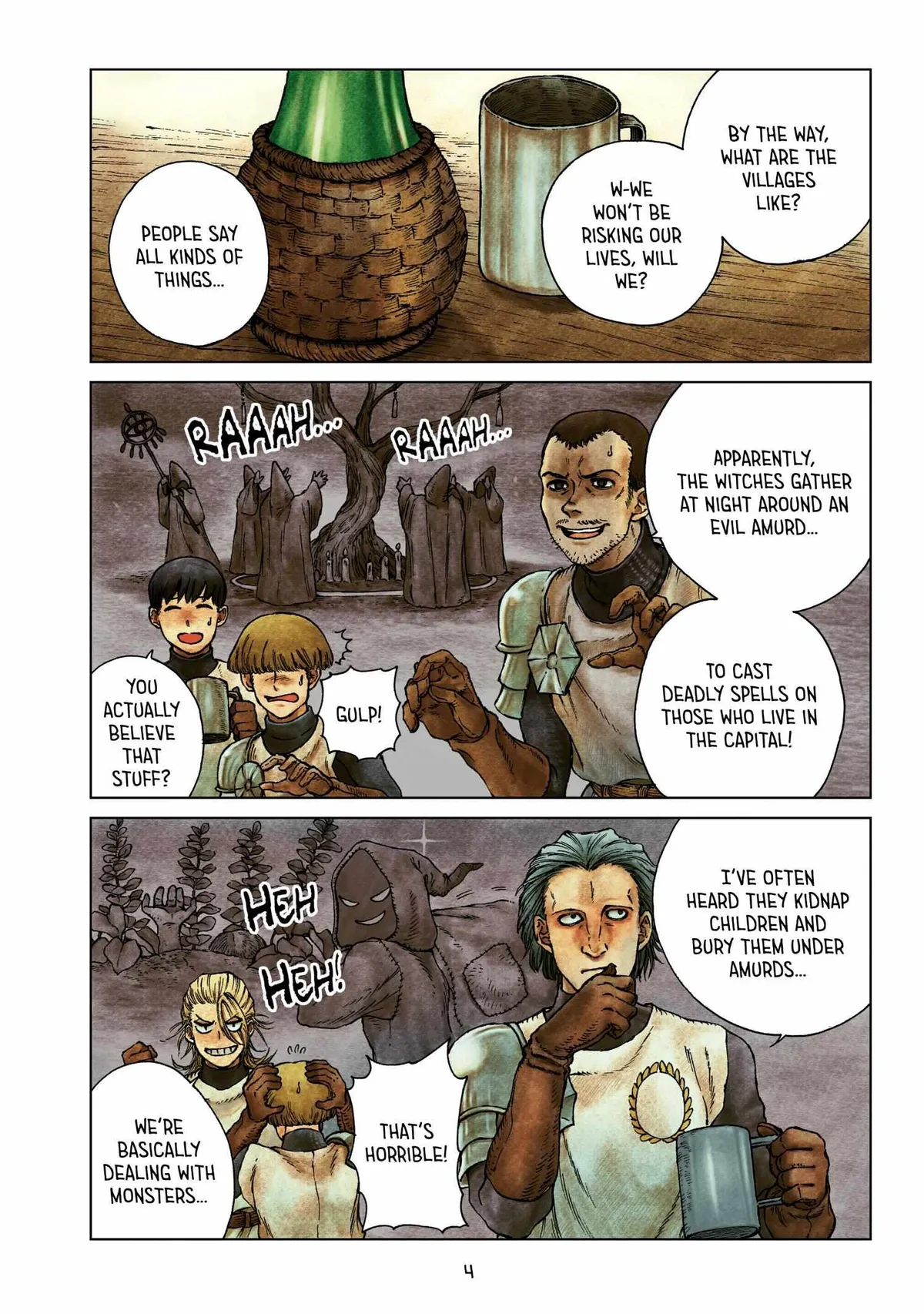Majo no Eden Chapter 25 page 4 - 