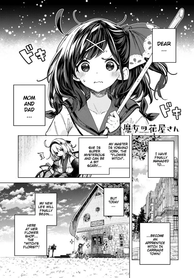 Majo no Hanaya-san Chapter 2 page 1 - 