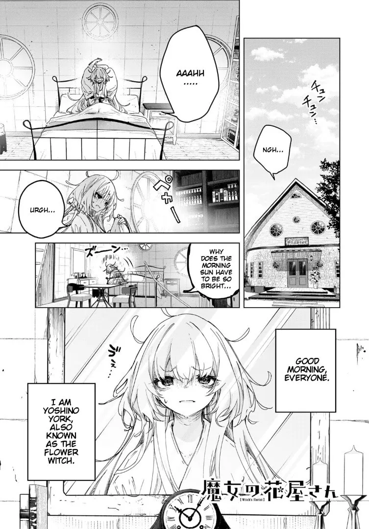 Majo no Hanaya-san Chapter 9 page 1 - 