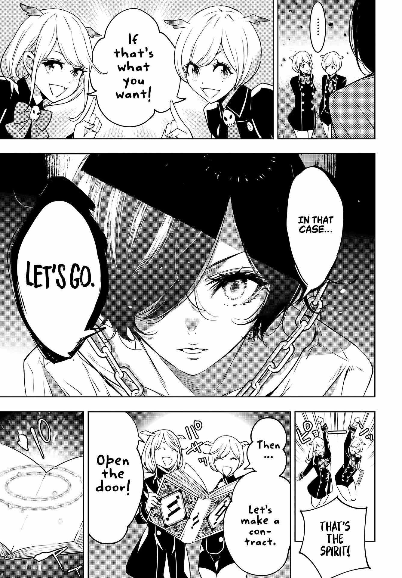 Majo Taisen: 32-nin no Isai no Majo wa Koroshiau Chapter 1 page 21 - 