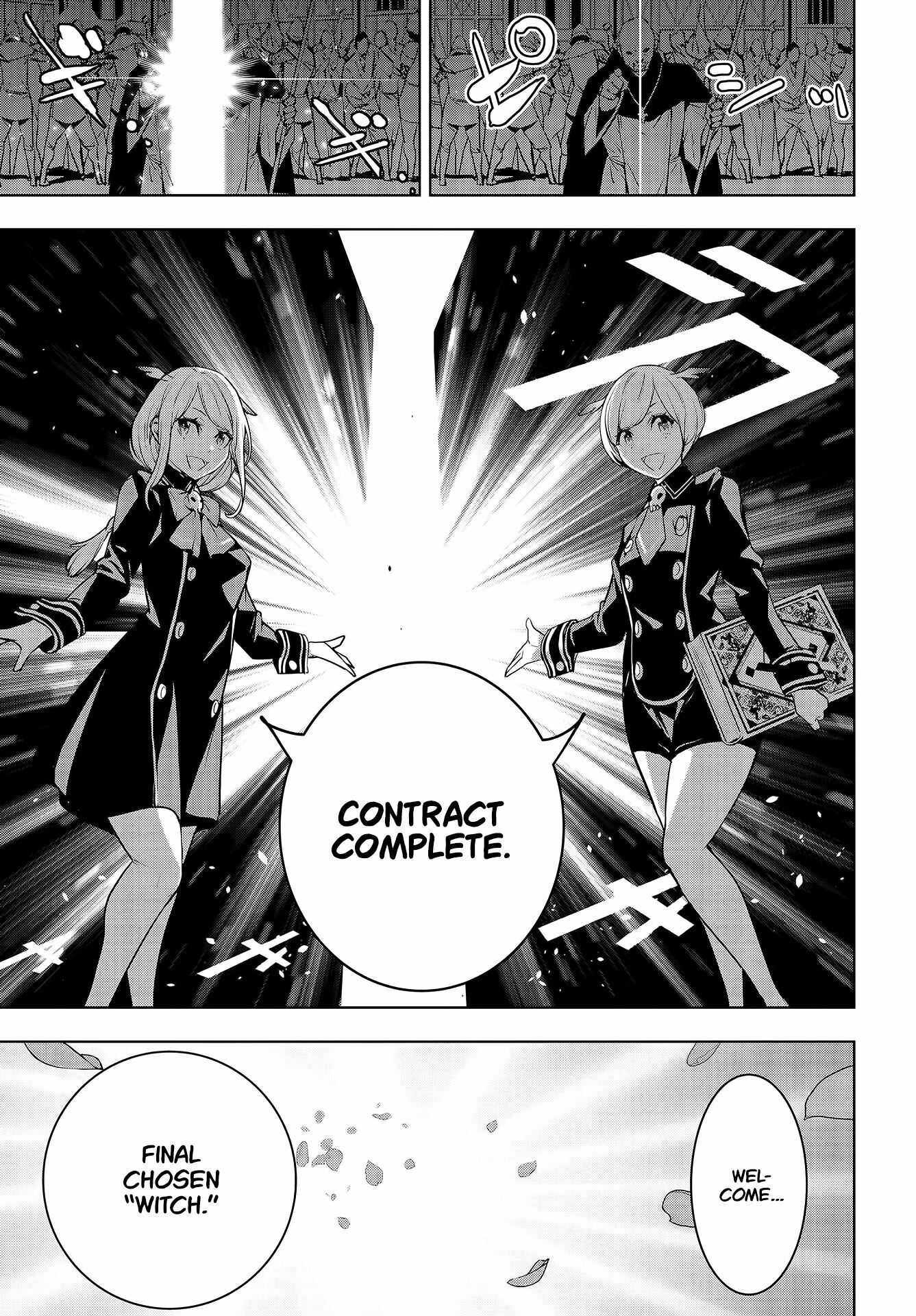 Majo Taisen: 32-nin no Isai no Majo wa Koroshiau Chapter 1 page 23 - 