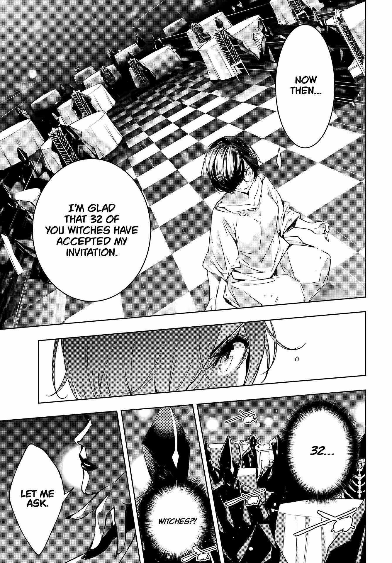 Majo Taisen: 32-nin no Isai no Majo wa Koroshiau Chapter 1 page 26 - 