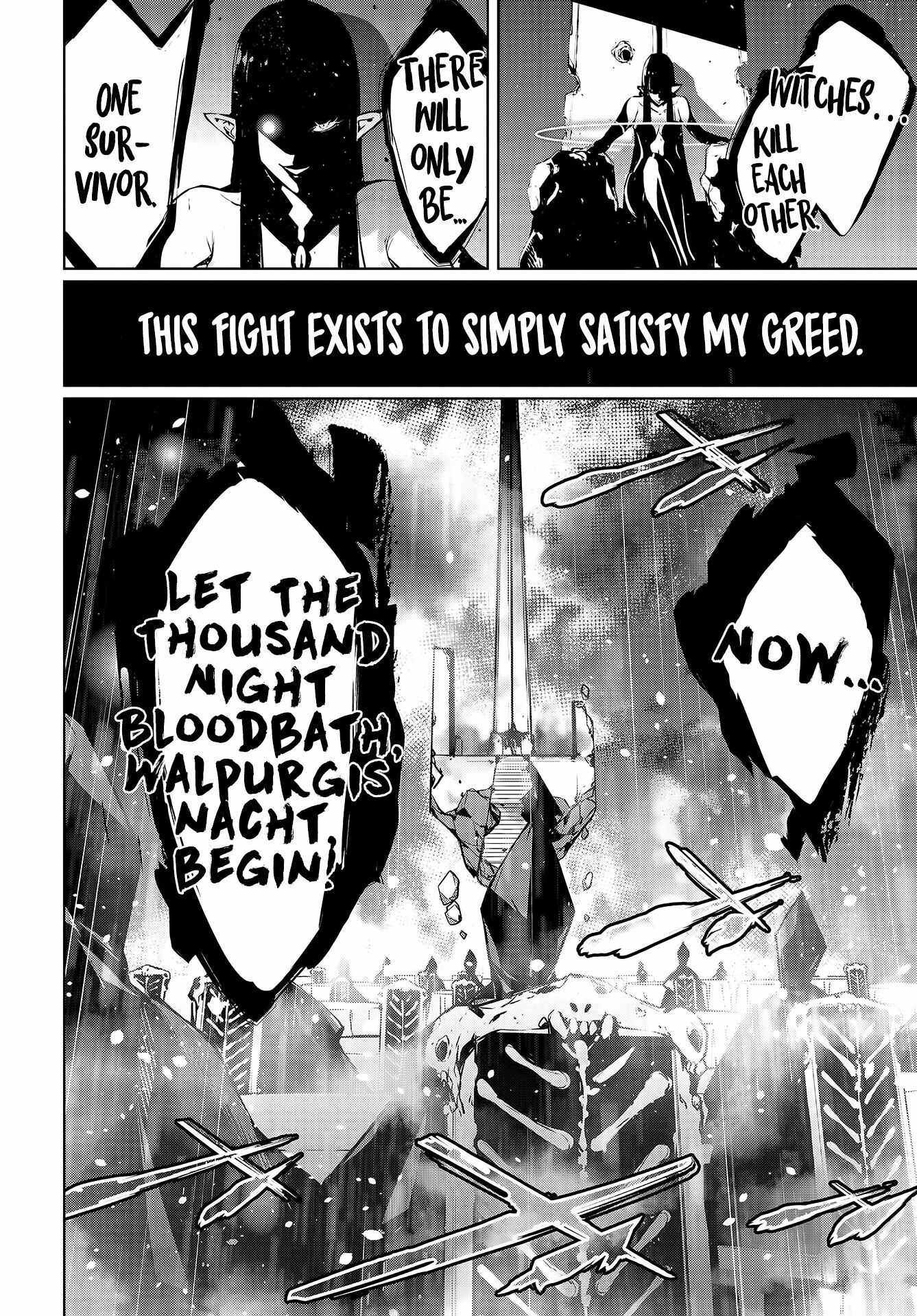 Majo Taisen: 32-nin no Isai no Majo wa Koroshiau Chapter 1 page 31 - 