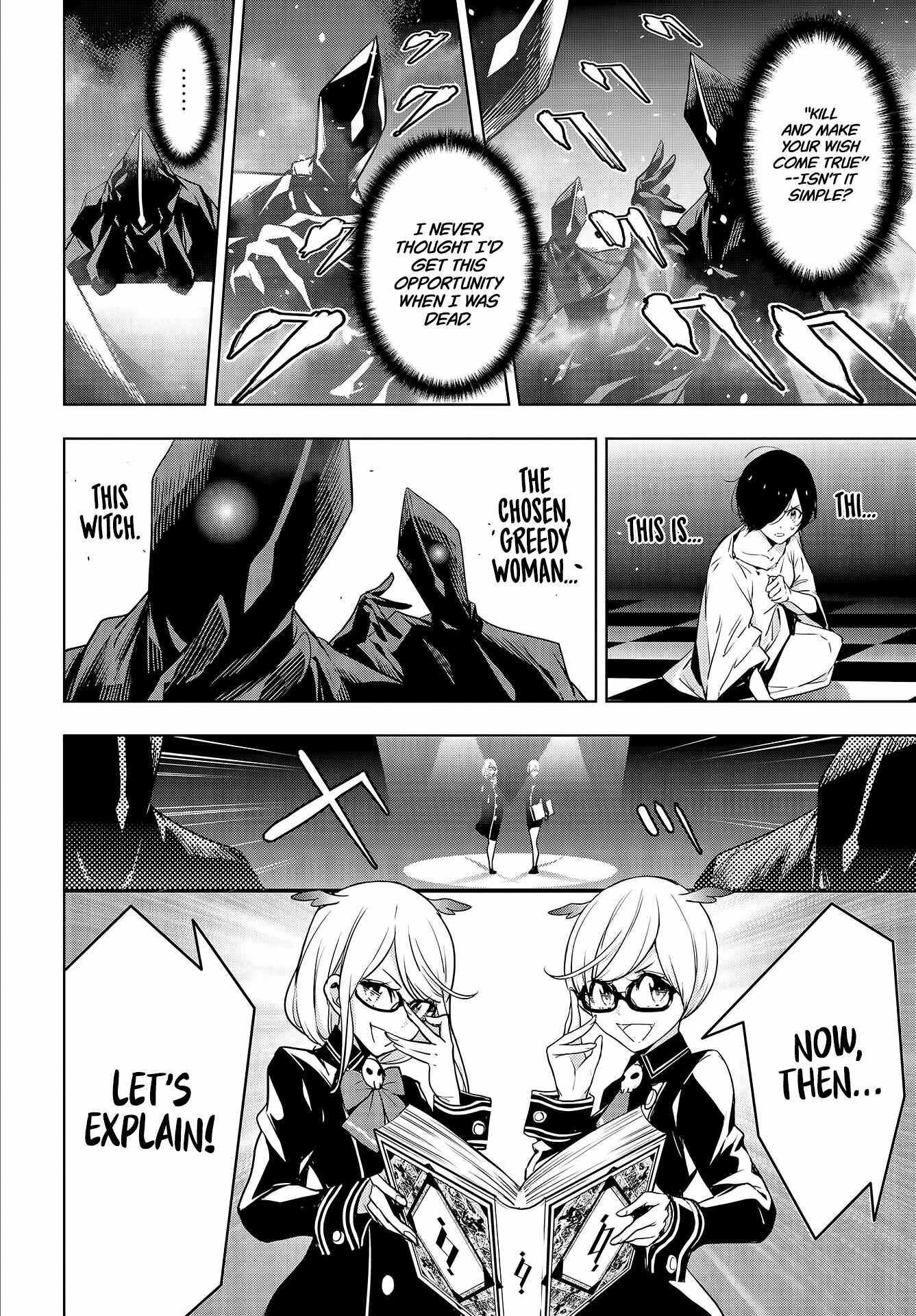 Majo Taisen: 32-nin no Isai no Majo wa Koroshiau Chapter 1 page 33 - 