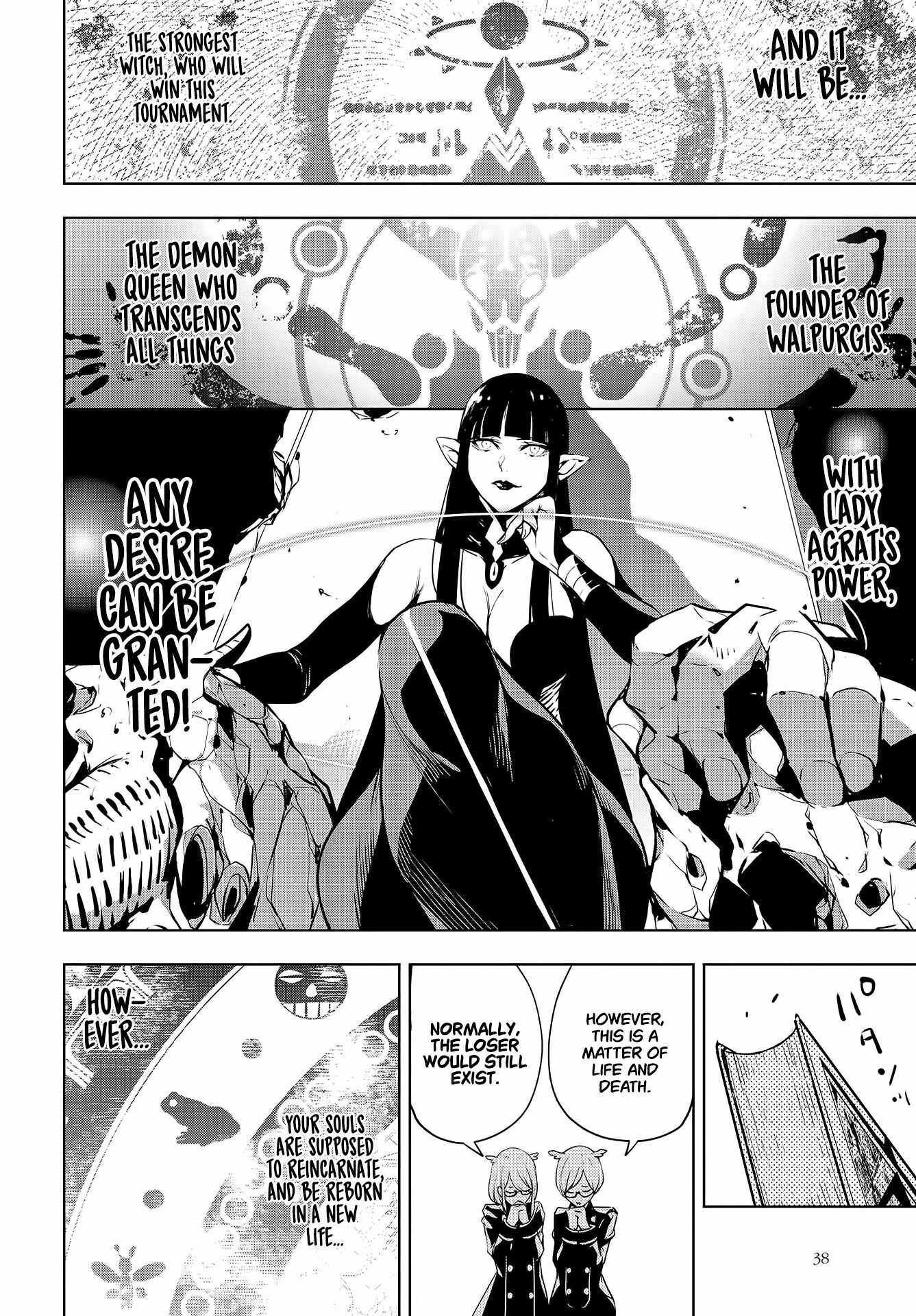 Majo Taisen: 32-nin no Isai no Majo wa Koroshiau Chapter 1 page 35 - 