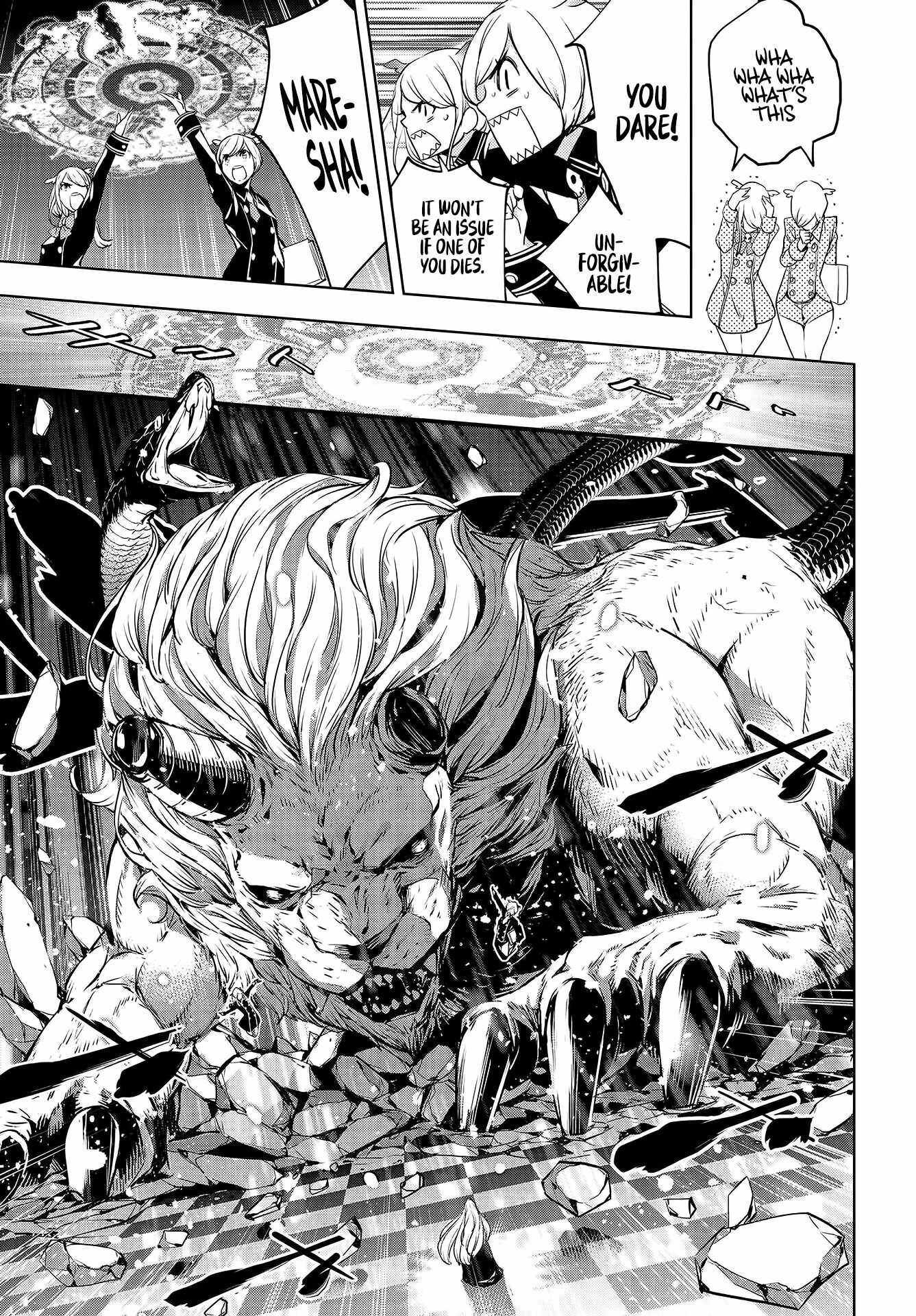 Majo Taisen: 32-nin no Isai no Majo wa Koroshiau Chapter 1 page 40 - 
