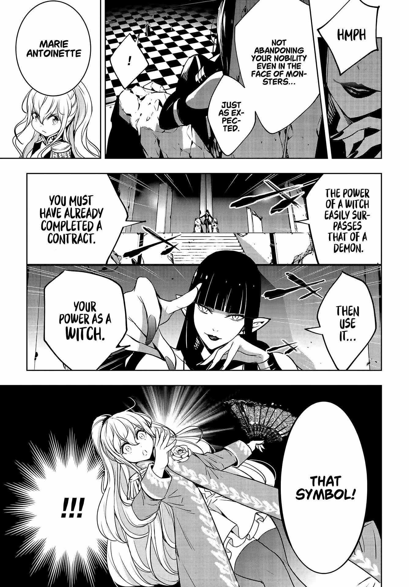 Majo Taisen: 32-nin no Isai no Majo wa Koroshiau Chapter 1 page 42 - 
