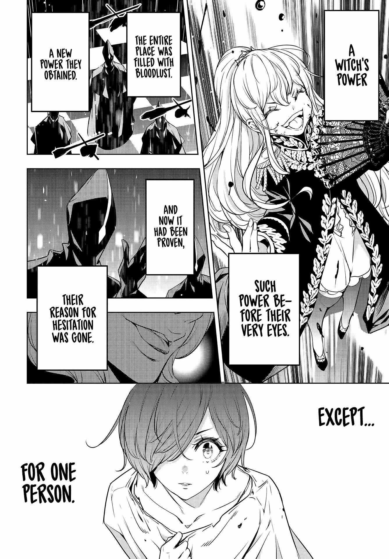 Majo Taisen: 32-nin no Isai no Majo wa Koroshiau Chapter 1 page 49 - 