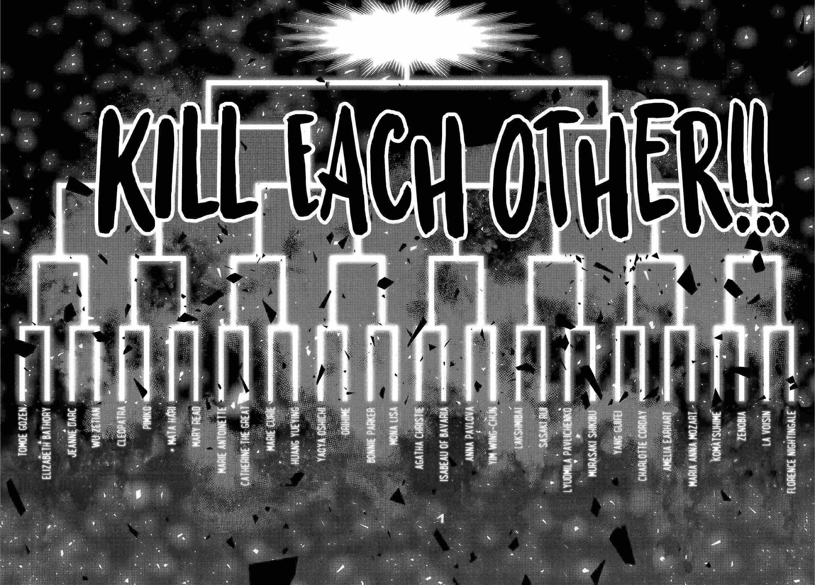 Majo Taisen: 32-nin no Isai no Majo wa Koroshiau Chapter 1 page 57 - 