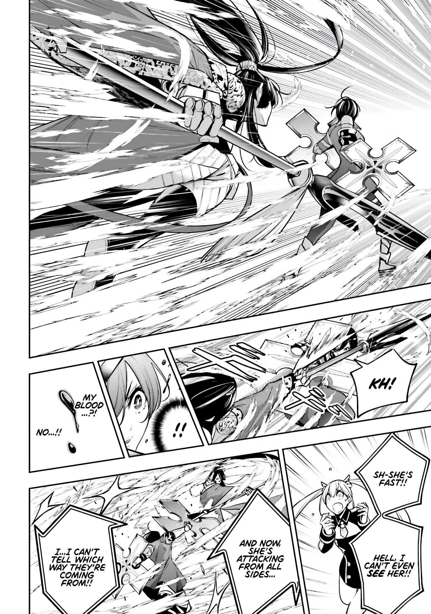 Majo Taisen: 32-nin no Isai no Majo wa Koroshiau Chapter 10 page 42 - 