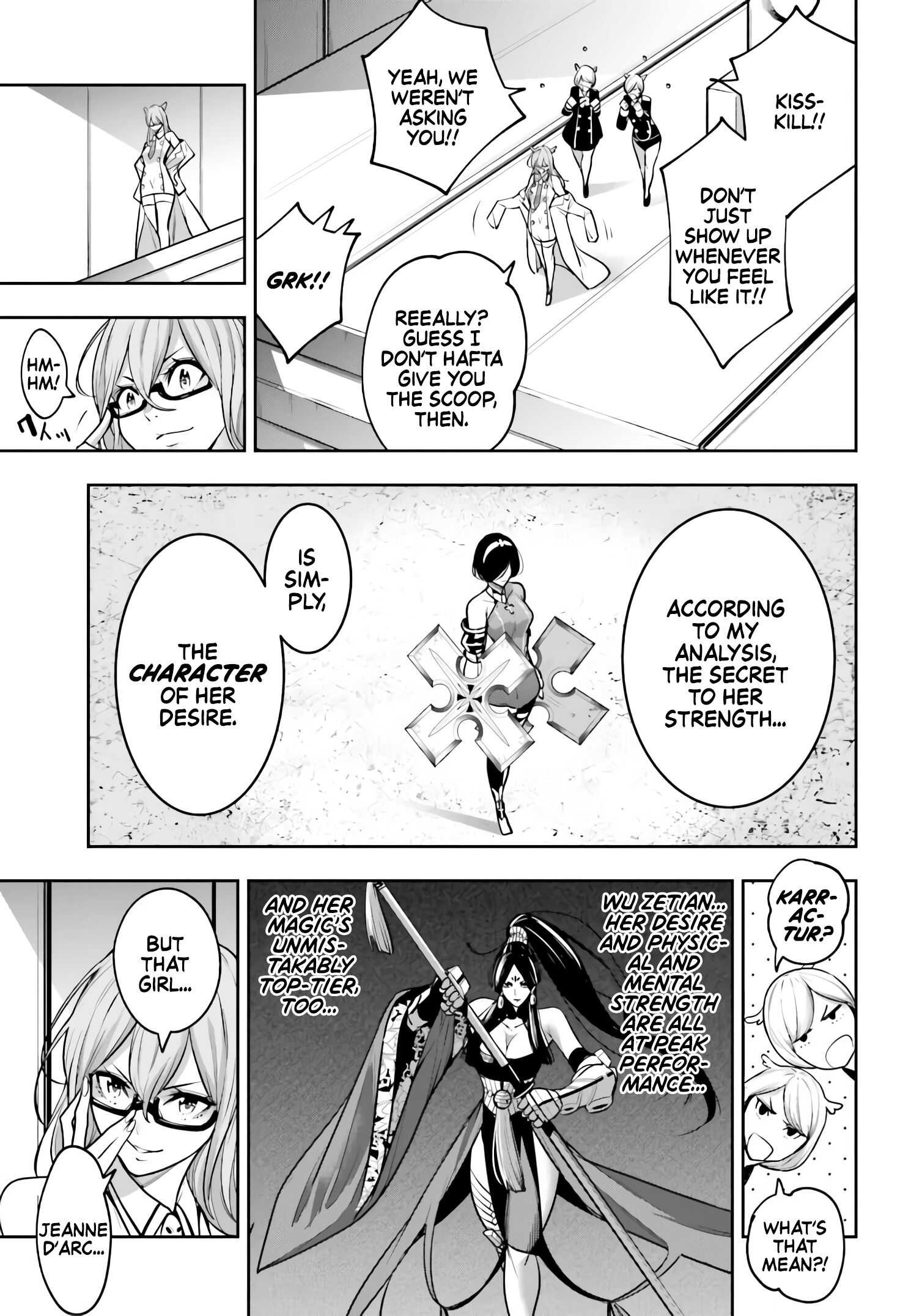 Majo Taisen: 32-nin no Isai no Majo wa Koroshiau Chapter 10 page 9 - 