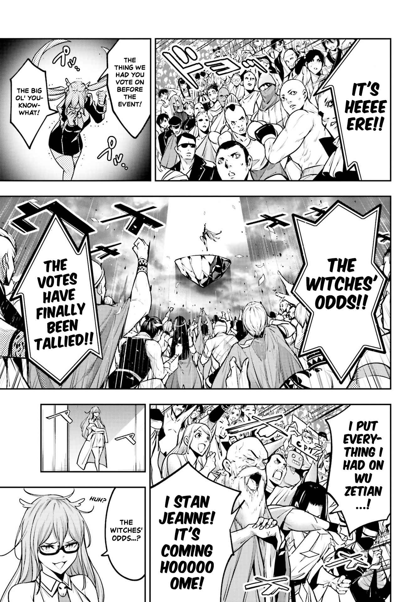 Majo Taisen: 32-nin no Isai no Majo wa Koroshiau Chapter 12 page 21 - 