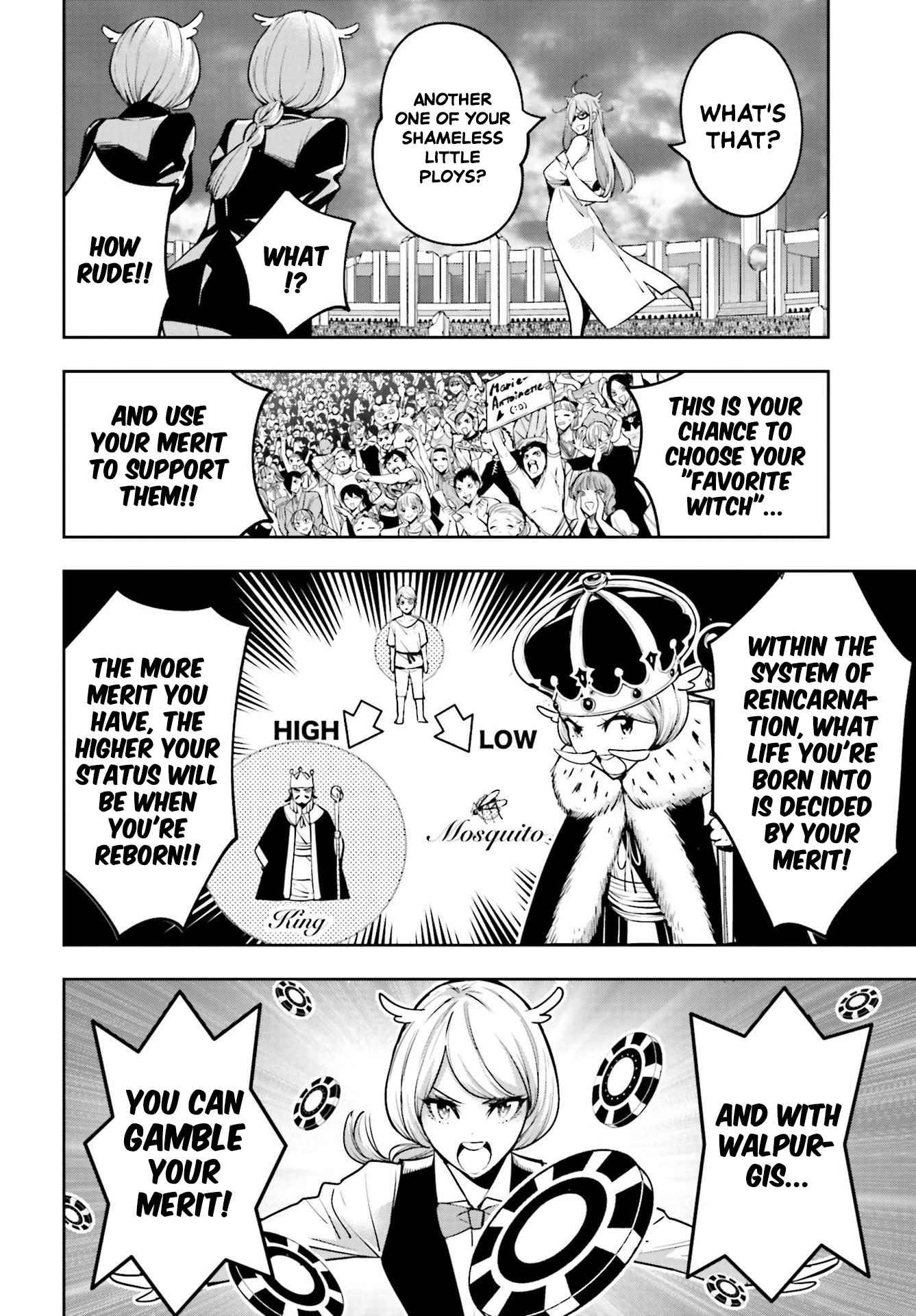 Majo Taisen: 32-nin no Isai no Majo wa Koroshiau Chapter 12 page 22 - 