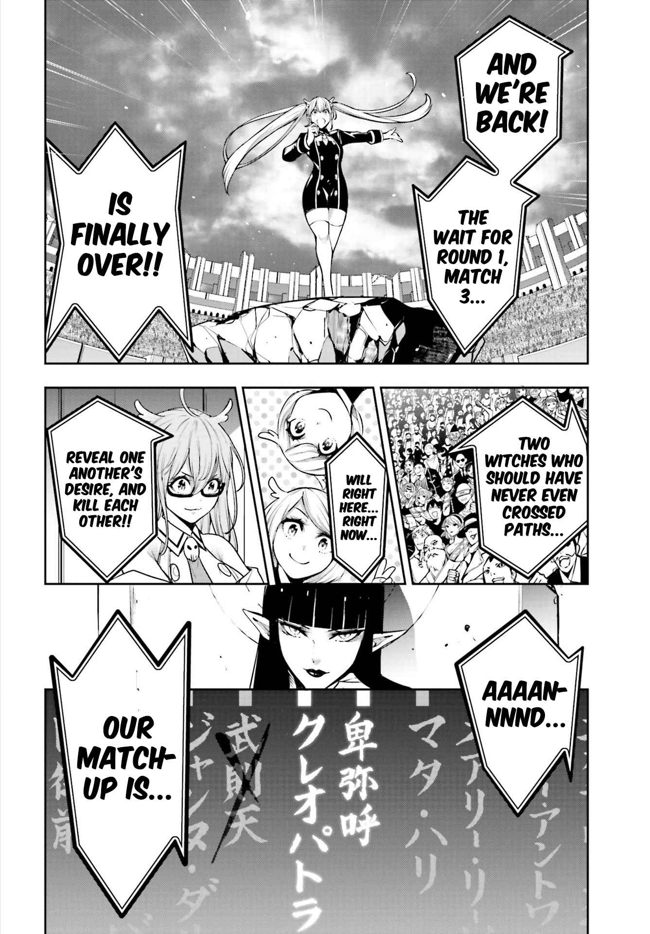 Majo Taisen: 32-nin no Isai no Majo wa Koroshiau Chapter 12 page 35 - 