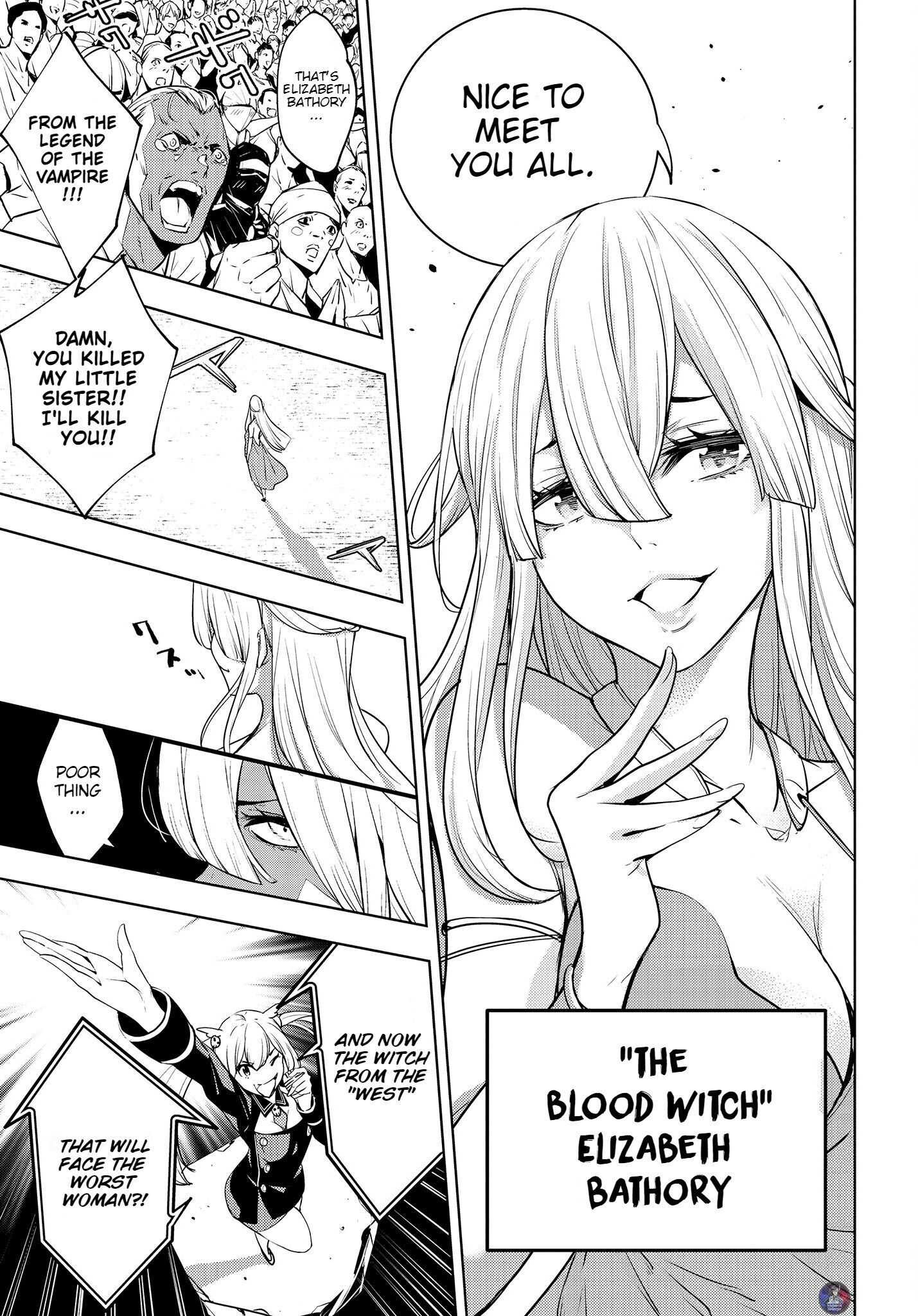 Majo Taisen: 32-nin no Isai no Majo wa Koroshiau Chapter 2 page 12 - 