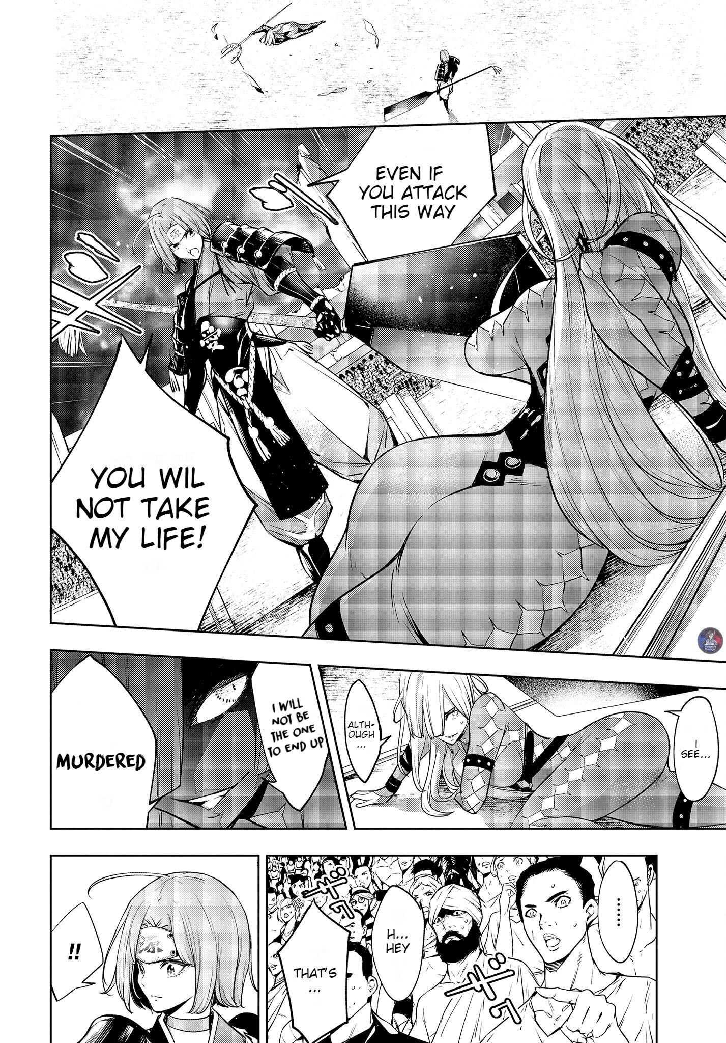 Majo Taisen: 32-nin no Isai no Majo wa Koroshiau Chapter 2 page 40 - 