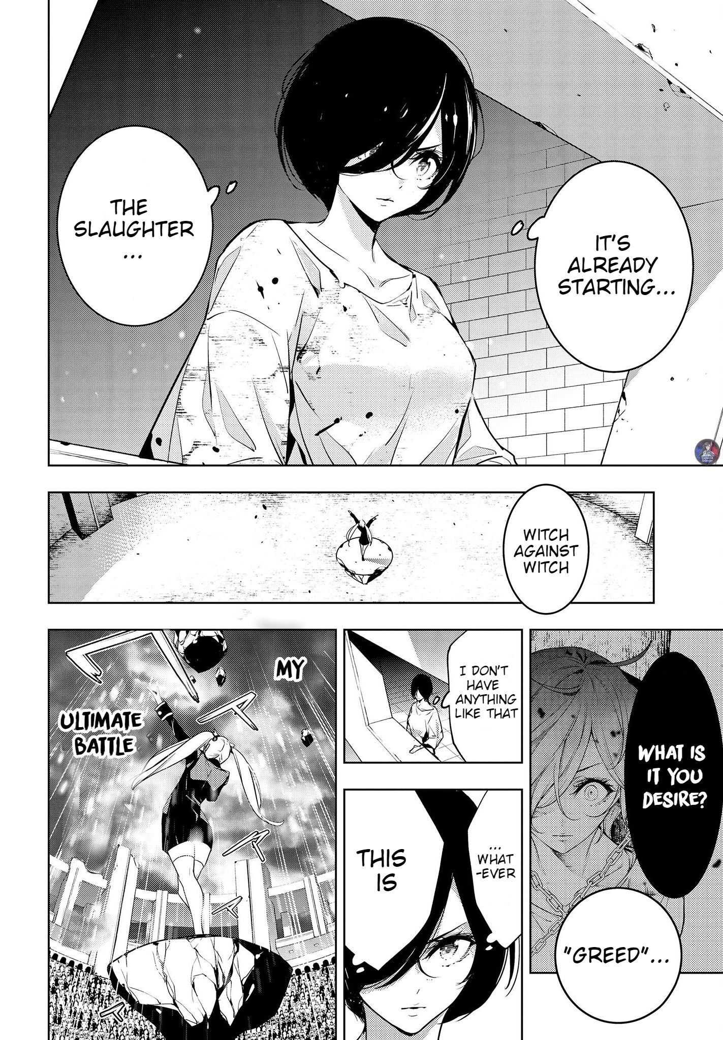 Majo Taisen: 32-nin no Isai no Majo wa Koroshiau Chapter 2 page 7 - 