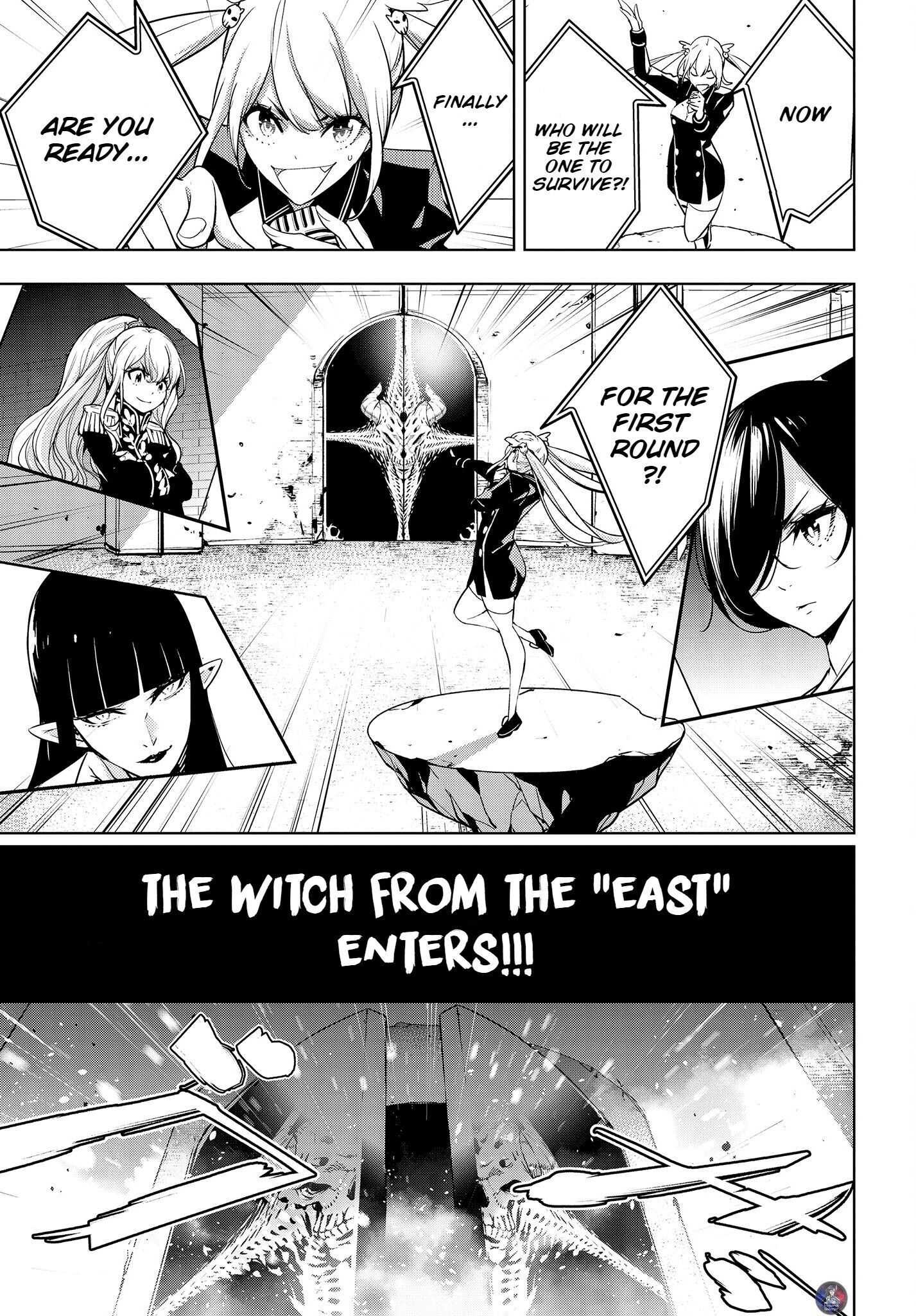 Majo Taisen: 32-nin no Isai no Majo wa Koroshiau Chapter 2 page 8 - 