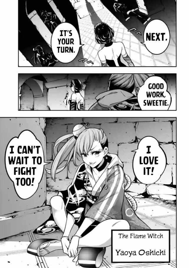 Majo Taisen: 32-nin no Isai no Majo wa Koroshiau Chapter 20 page 35 - 