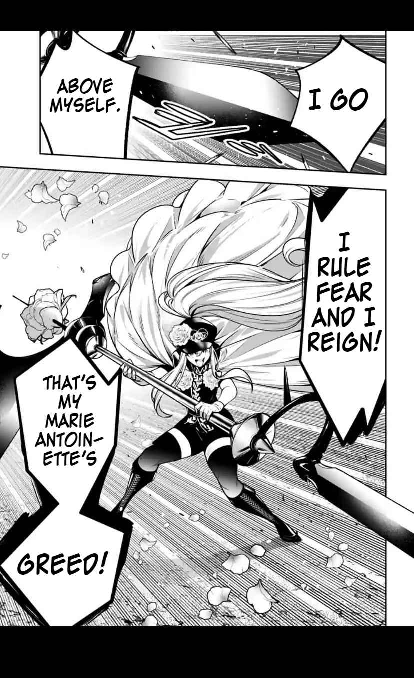 Majo Taisen: 32-nin no Isai no Majo wa Koroshiau Chapter 23 page 21 - 