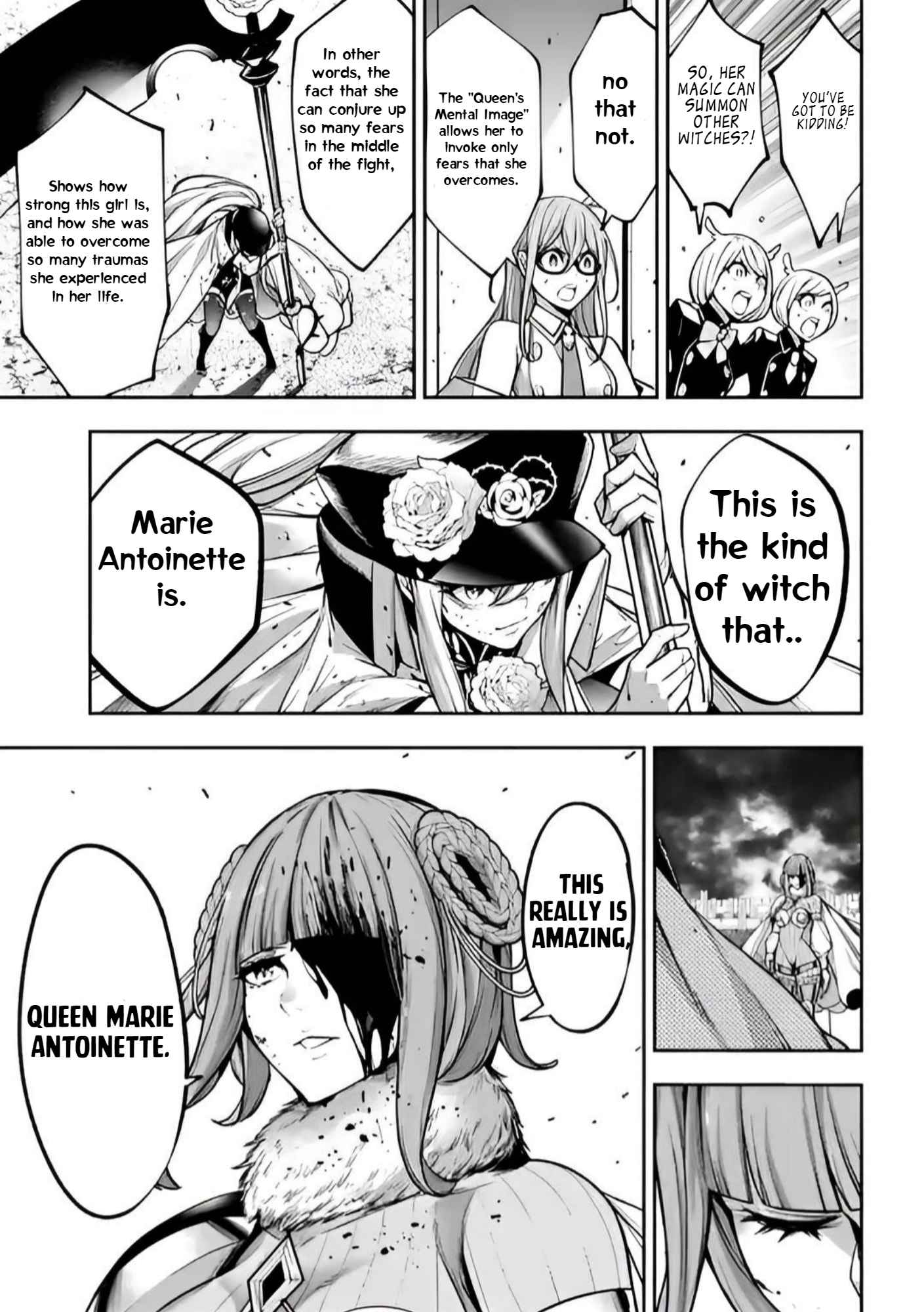 Majo Taisen: 32-nin no Isai no Majo wa Koroshiau Chapter 25 page 11 - 