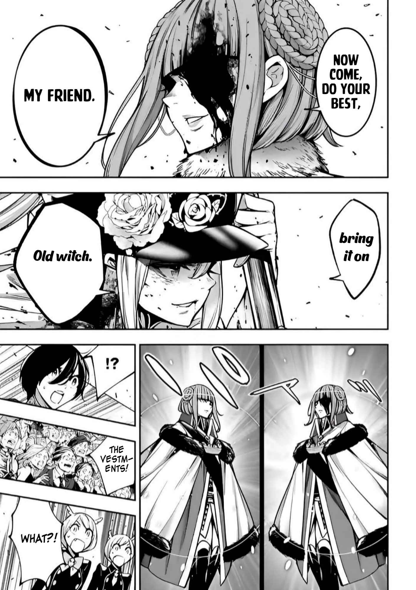 Majo Taisen: 32-nin no Isai no Majo wa Koroshiau Chapter 25 page 15 - 