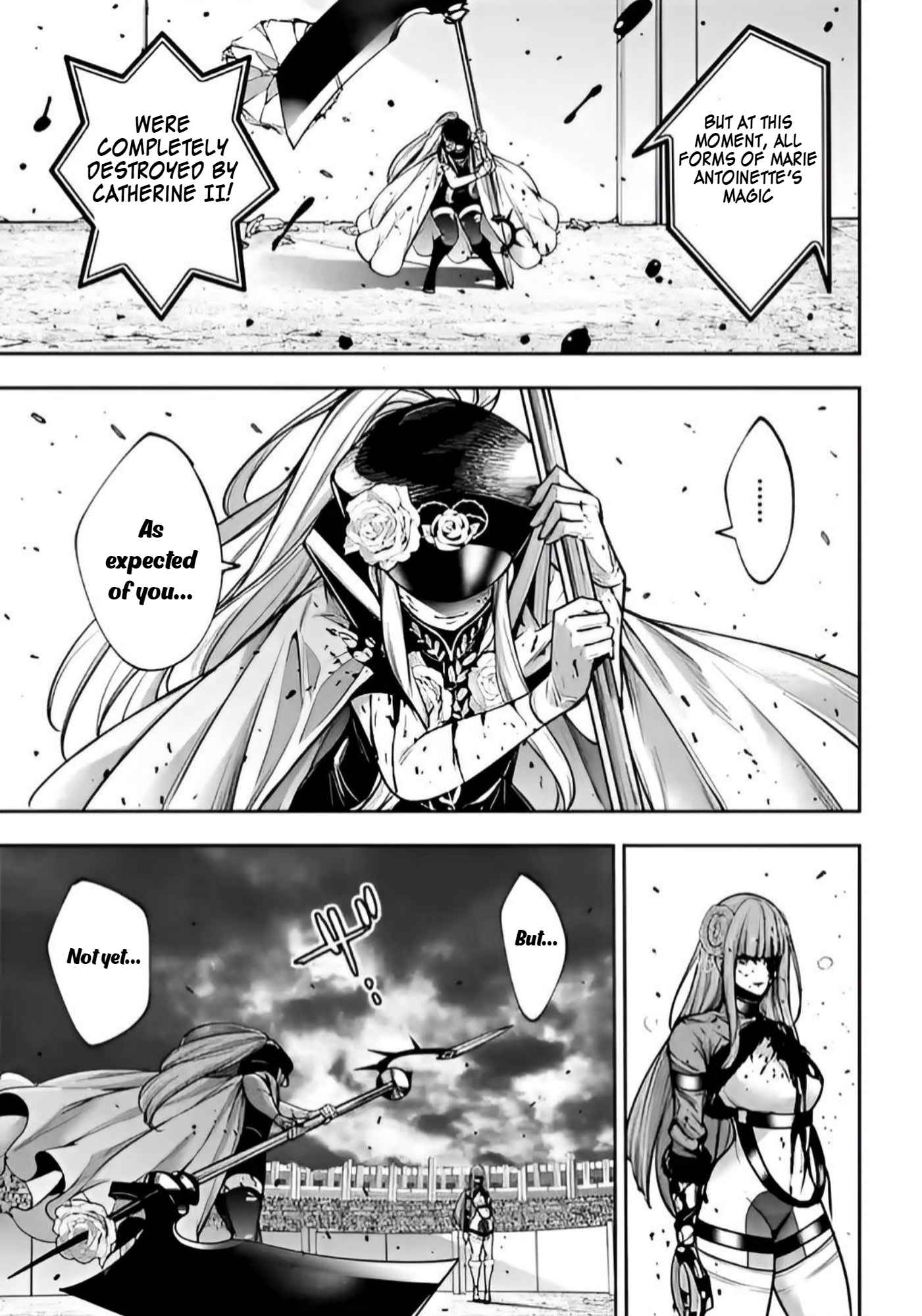 Majo Taisen: 32-nin no Isai no Majo wa Koroshiau Chapter 25 page 29 - 