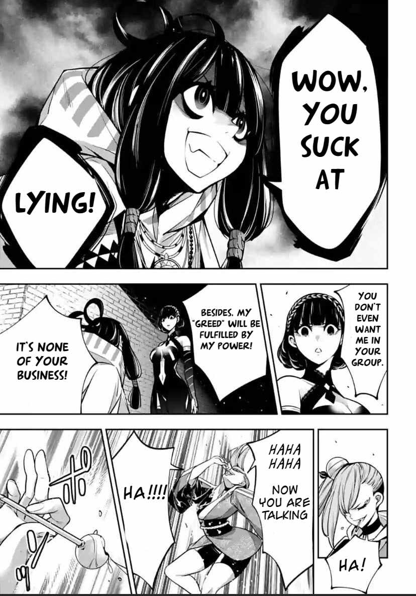 Majo Taisen: 32-nin no Isai no Majo wa Koroshiau Chapter 26 page 15 - 