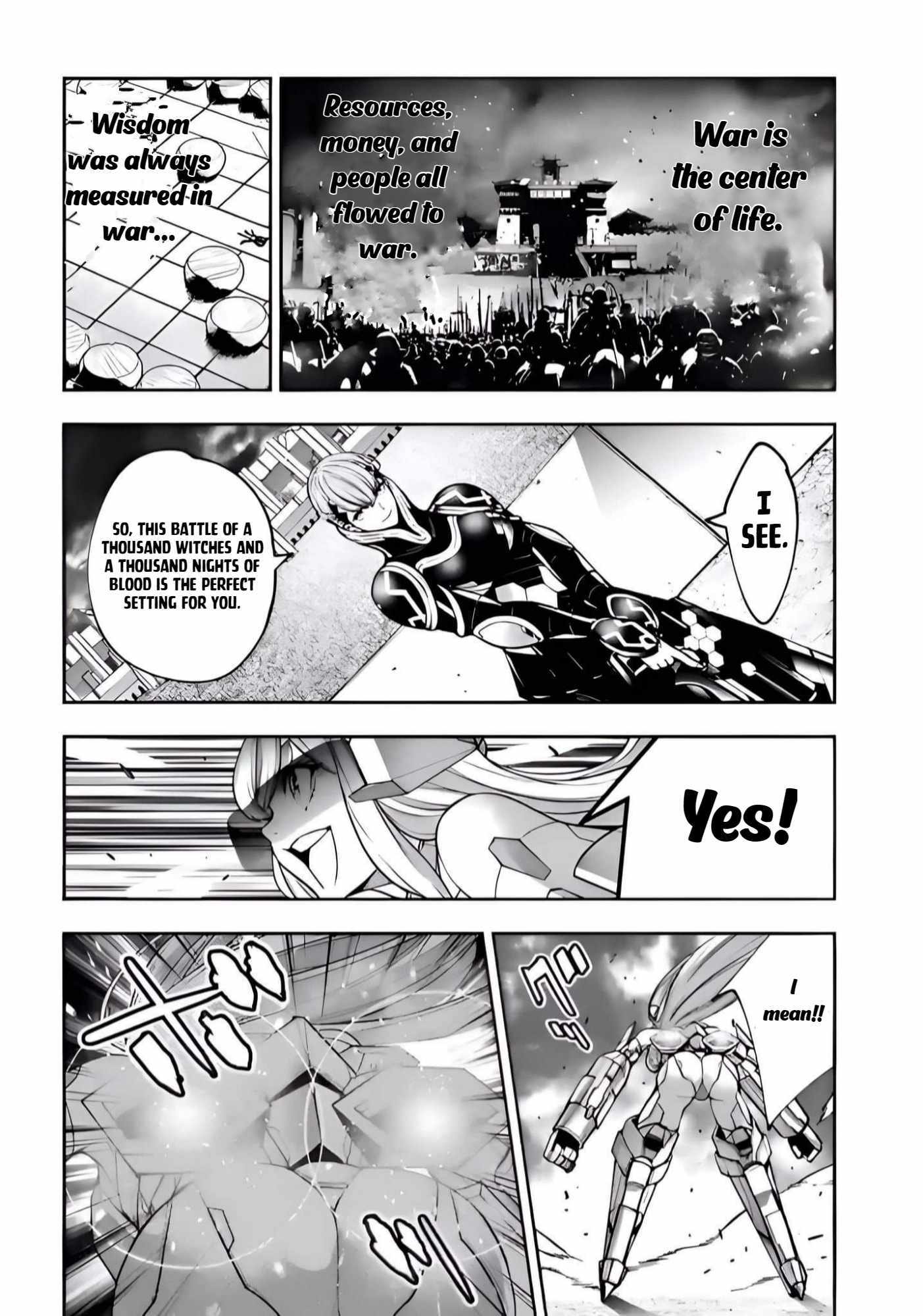 Majo Taisen: 32-nin no Isai no Majo wa Koroshiau Chapter 27 page 19 - 