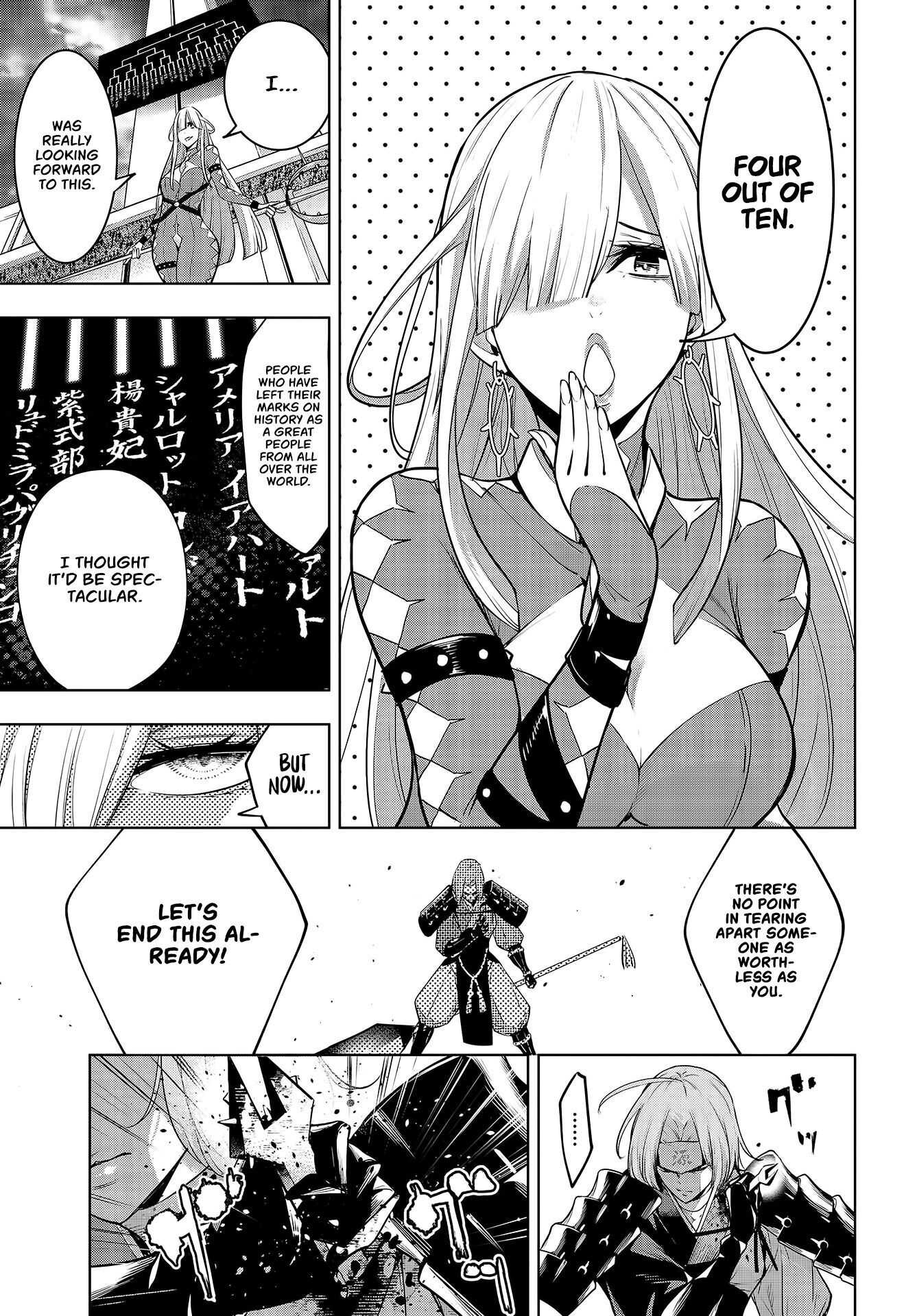 Majo Taisen: 32-nin no Isai no Majo wa Koroshiau Chapter 3 page 12 - 