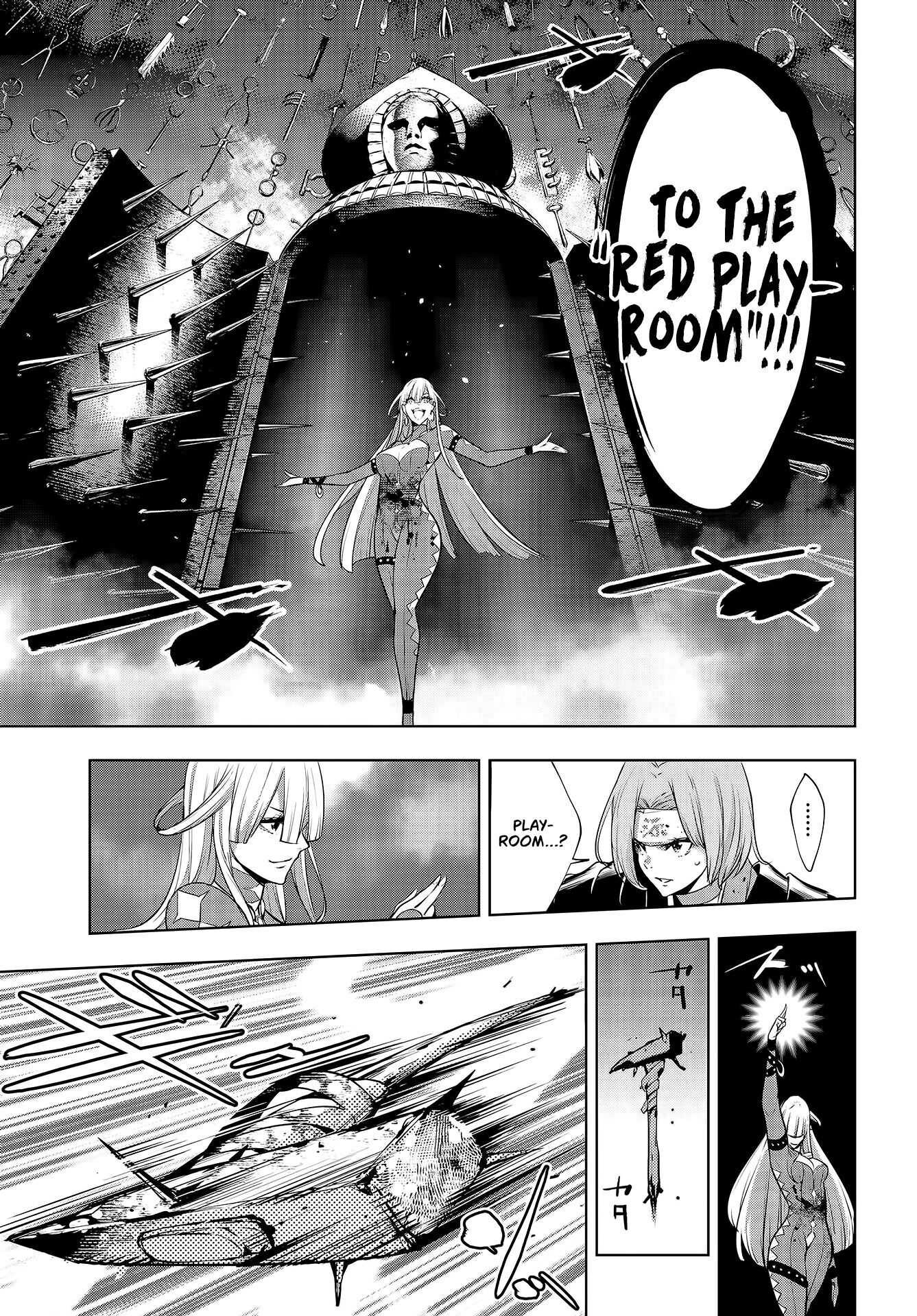 Majo Taisen: 32-nin no Isai no Majo wa Koroshiau Chapter 3 page 37 - 