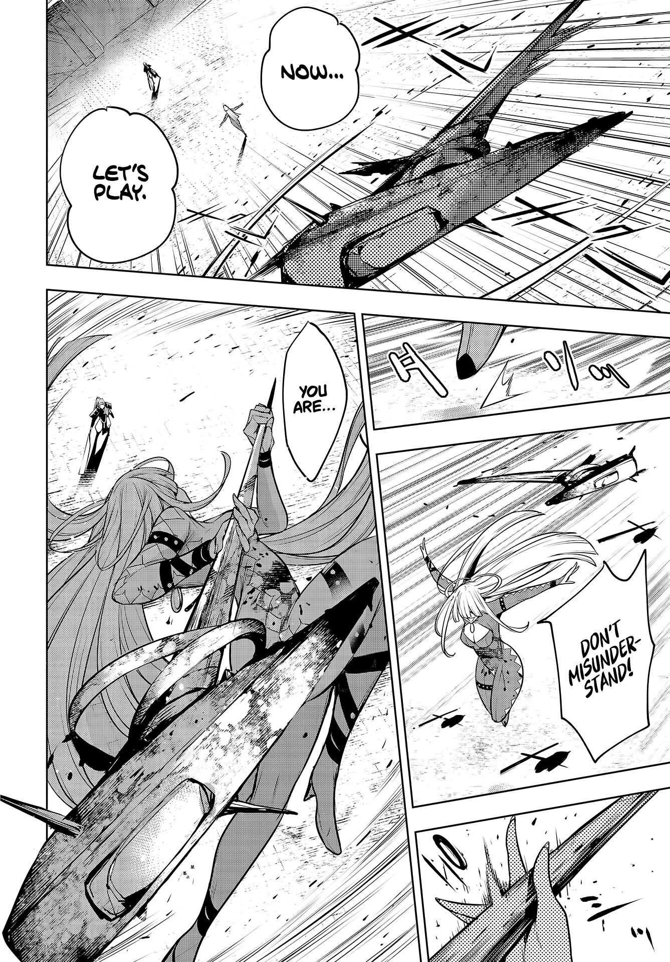 Majo Taisen: 32-nin no Isai no Majo wa Koroshiau Chapter 3 page 38 - 