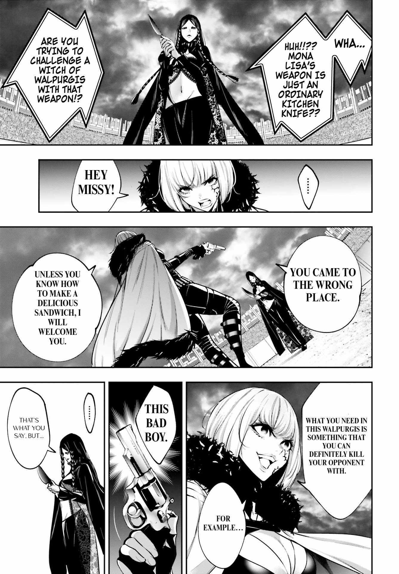 Majo Taisen: 32-nin no Isai no Majo wa Koroshiau Chapter 38 page 12 - 