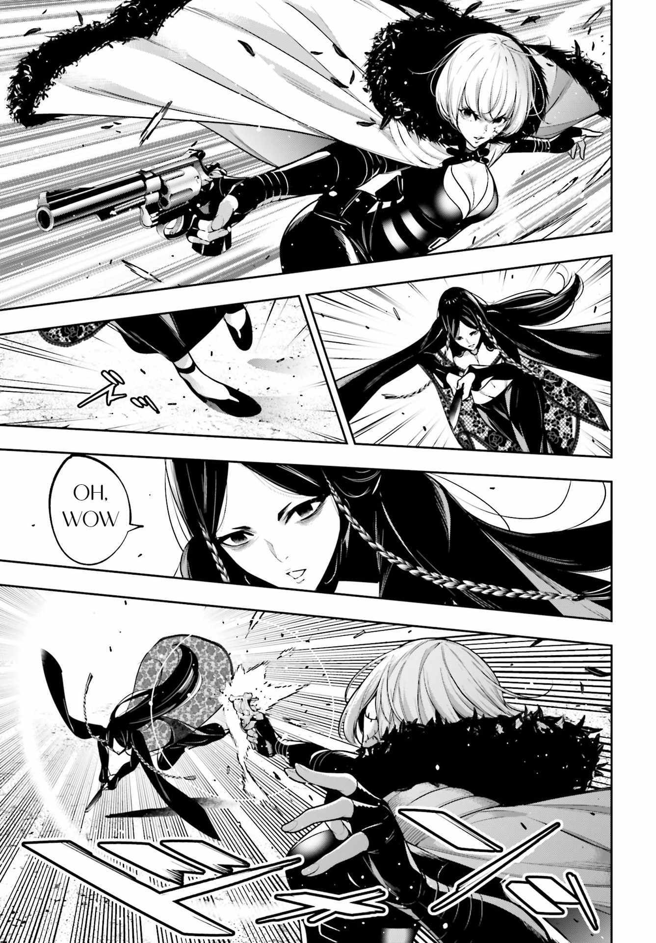 Majo Taisen: 32-nin no Isai no Majo wa Koroshiau Chapter 38 page 16 - 