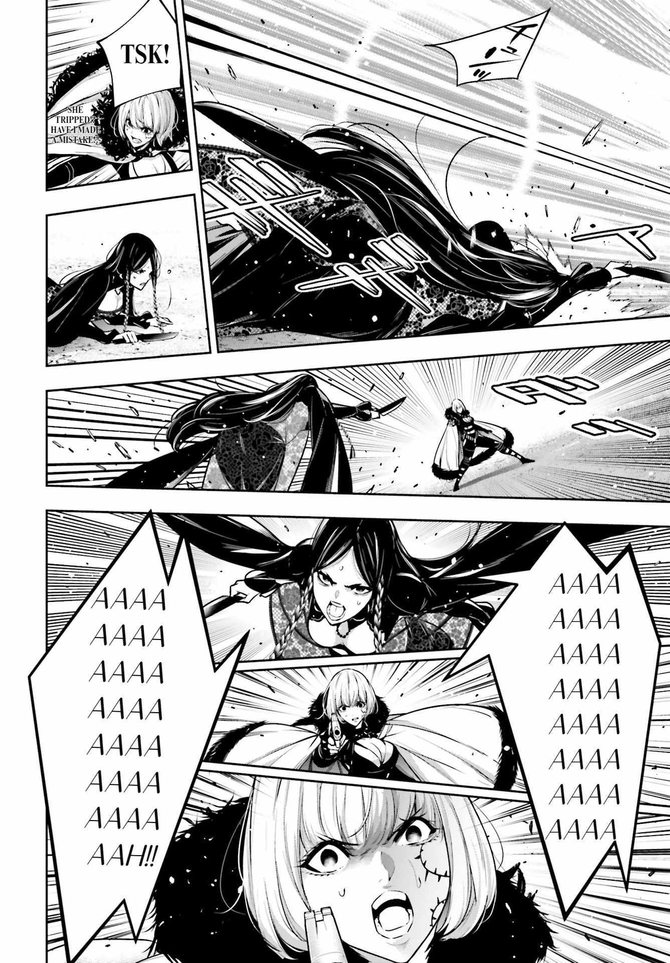 Majo Taisen: 32-nin no Isai no Majo wa Koroshiau Chapter 38 page 17 - 
