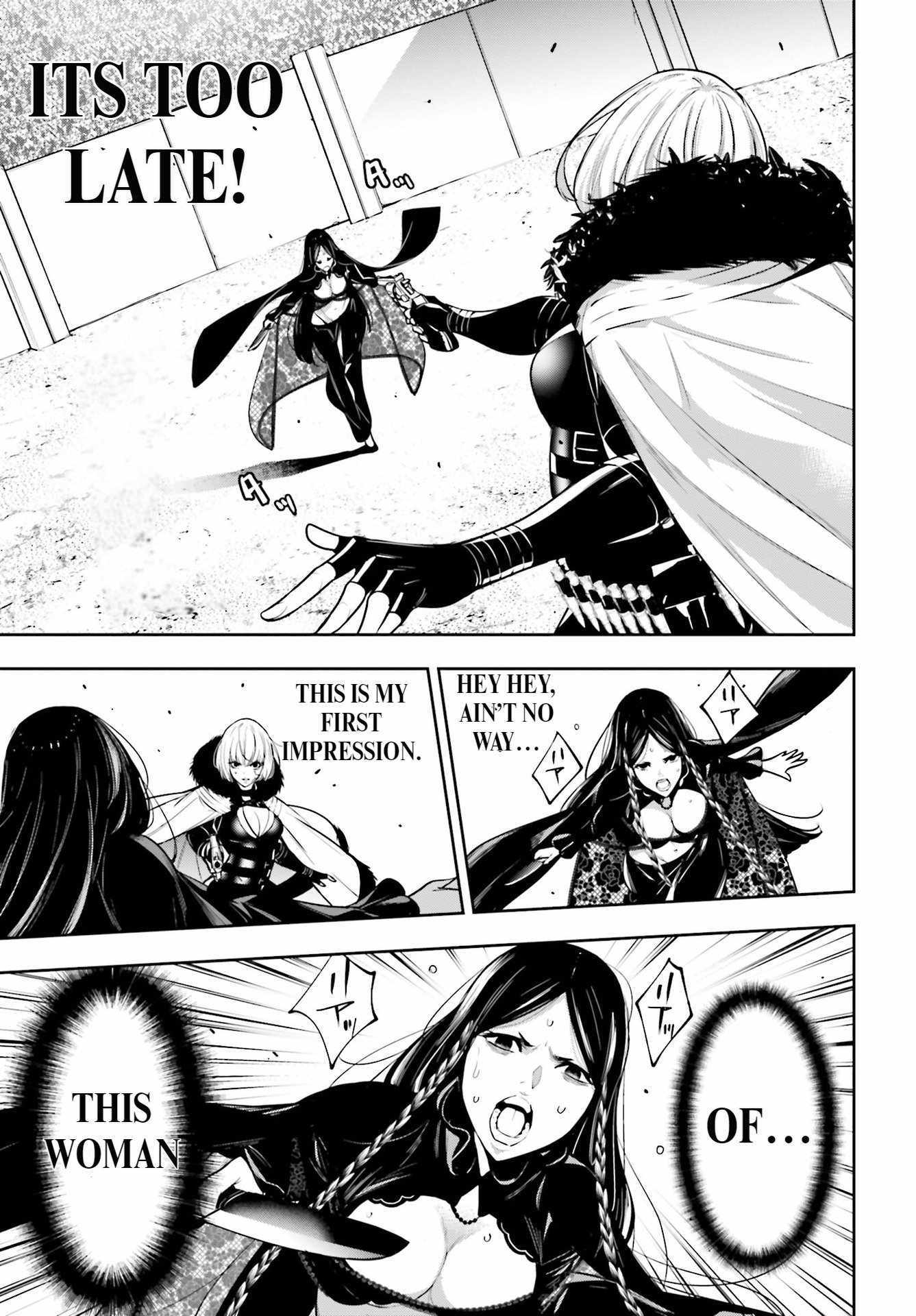 Majo Taisen: 32-nin no Isai no Majo wa Koroshiau Chapter 38 page 18 - 