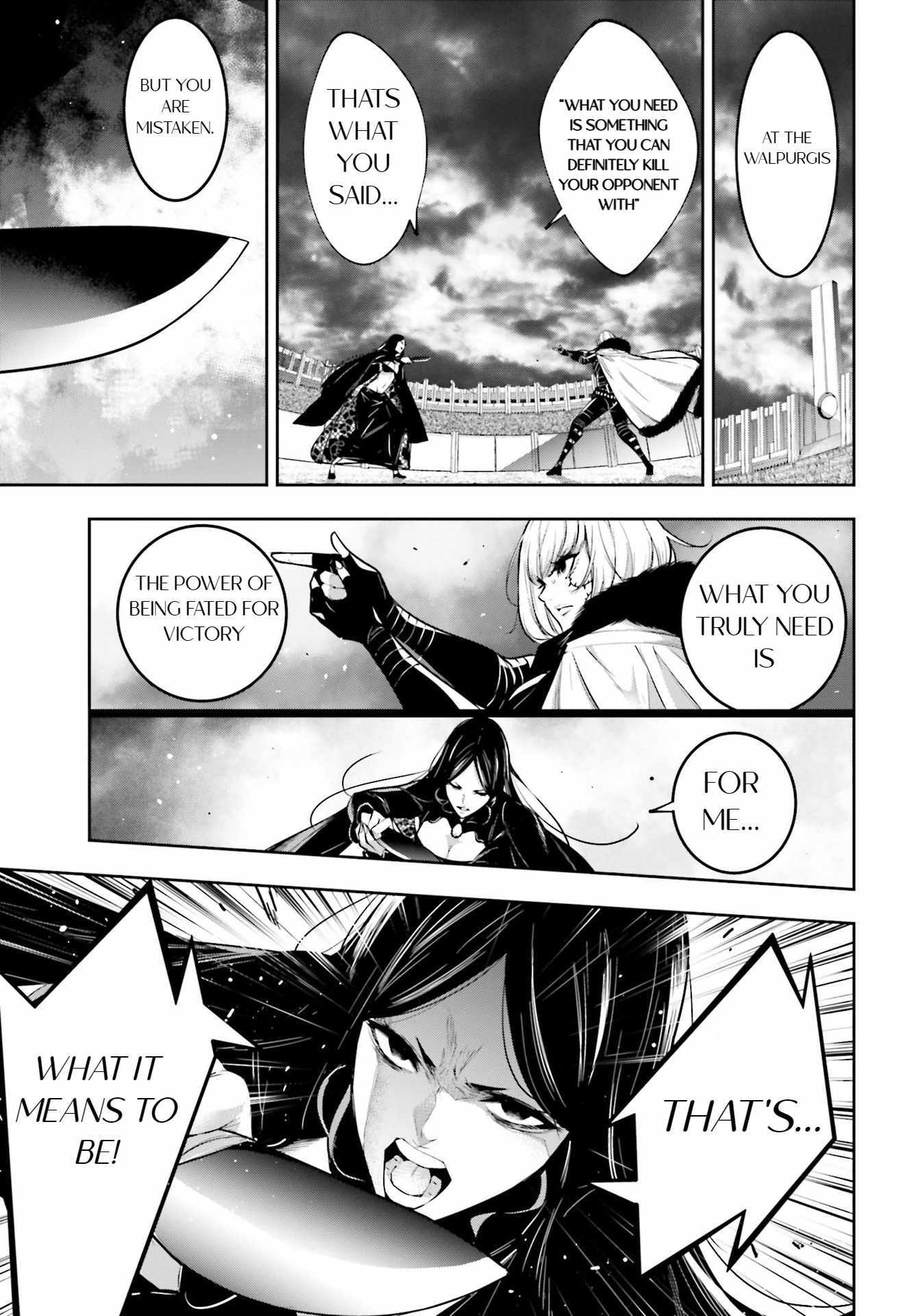 Majo Taisen: 32-nin no Isai no Majo wa Koroshiau Chapter 38 page 22 - 