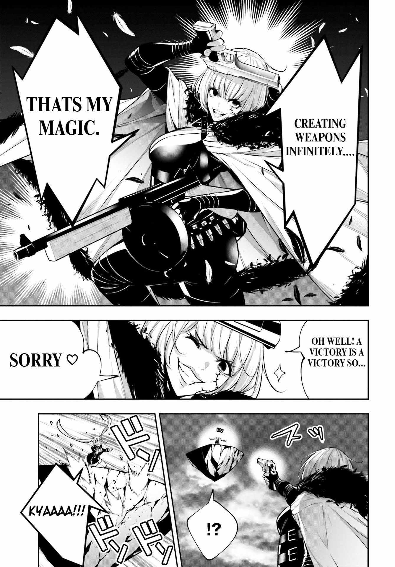 Majo Taisen: 32-nin no Isai no Majo wa Koroshiau Chapter 38 page 26 - 