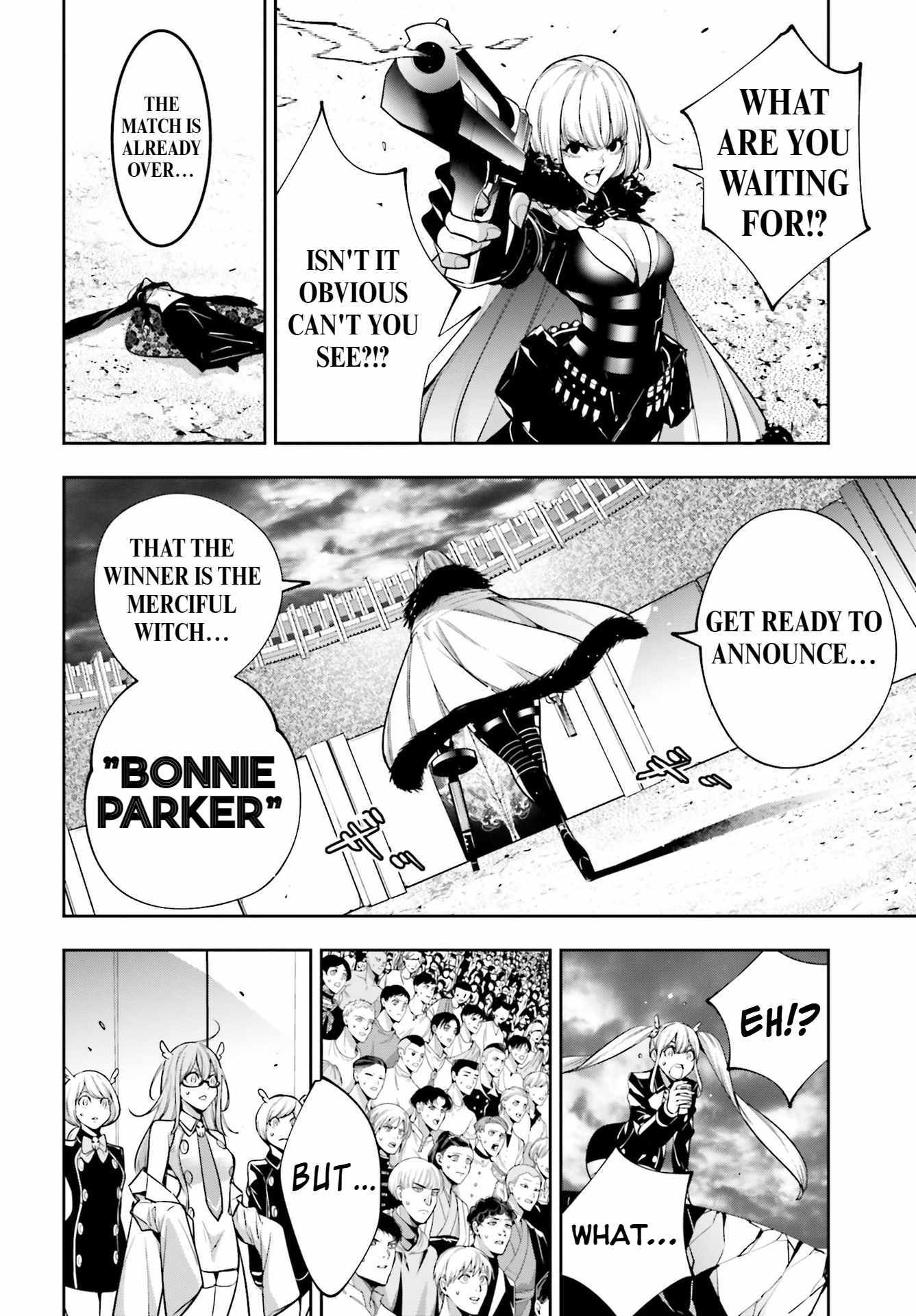 Majo Taisen: 32-nin no Isai no Majo wa Koroshiau Chapter 38 page 27 - 